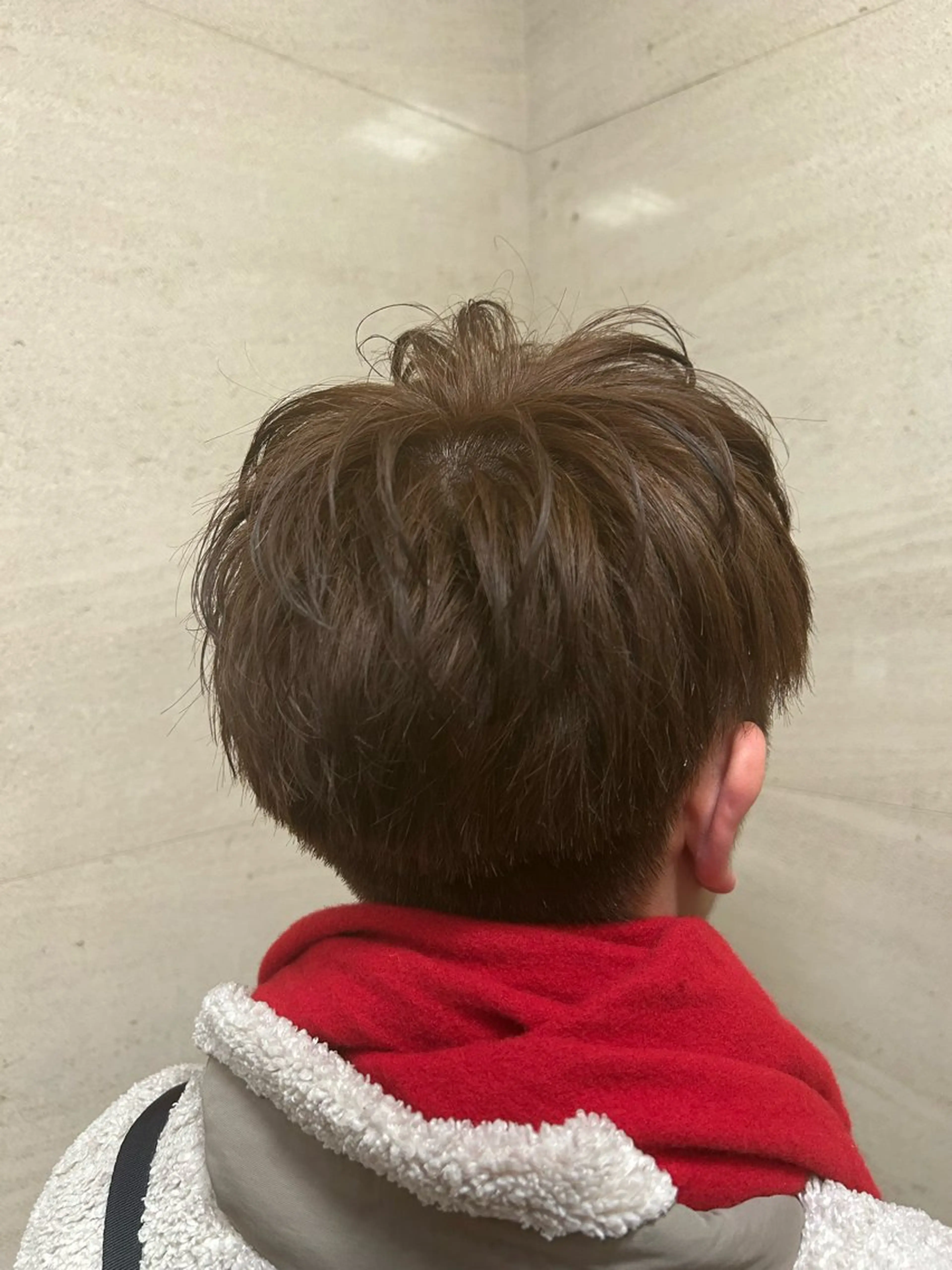 ショート カラー メンズ こうよう 。のヘアスタイル