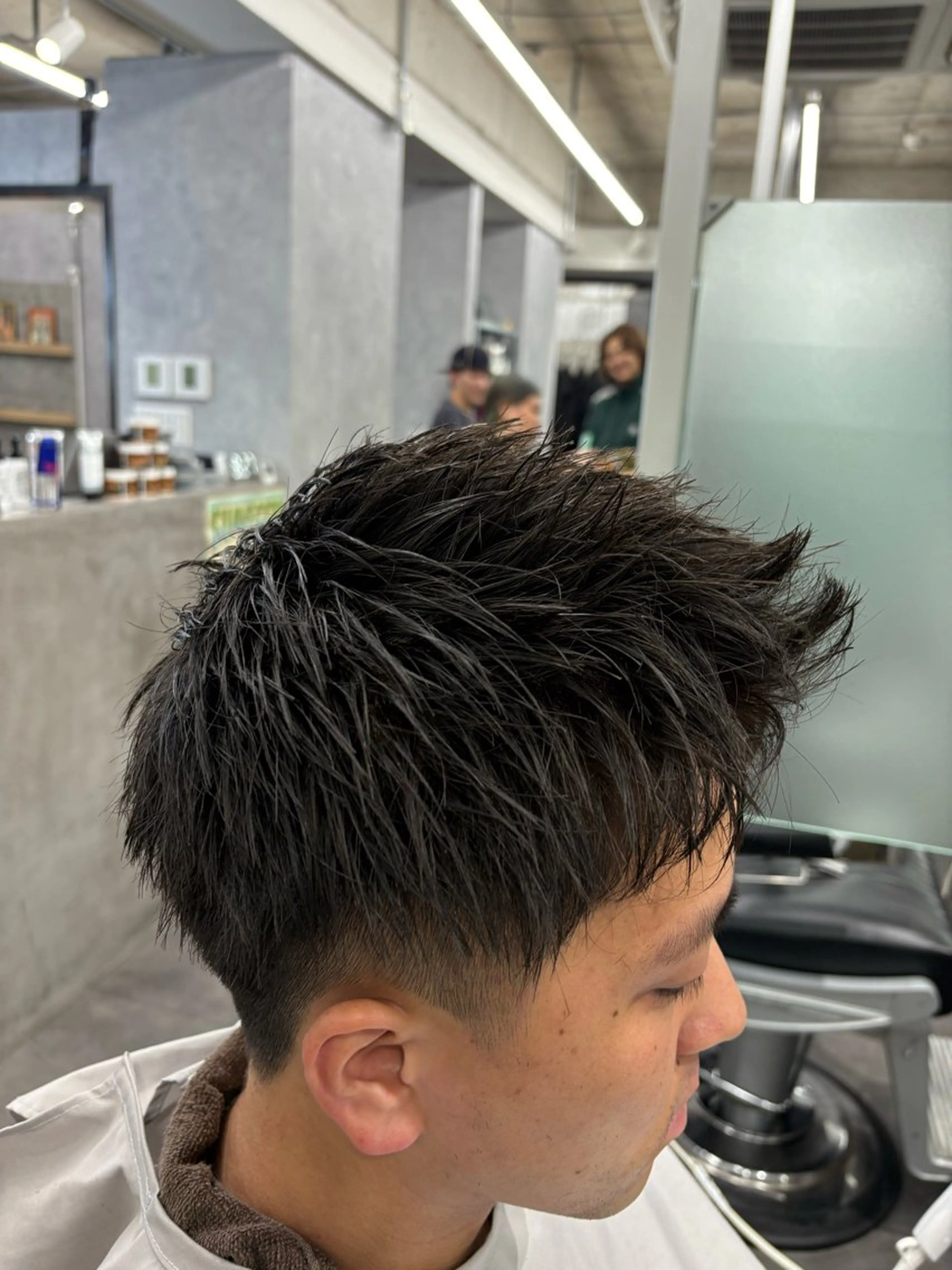 ショート メンズ 本間 颯太のヘアスタイル
