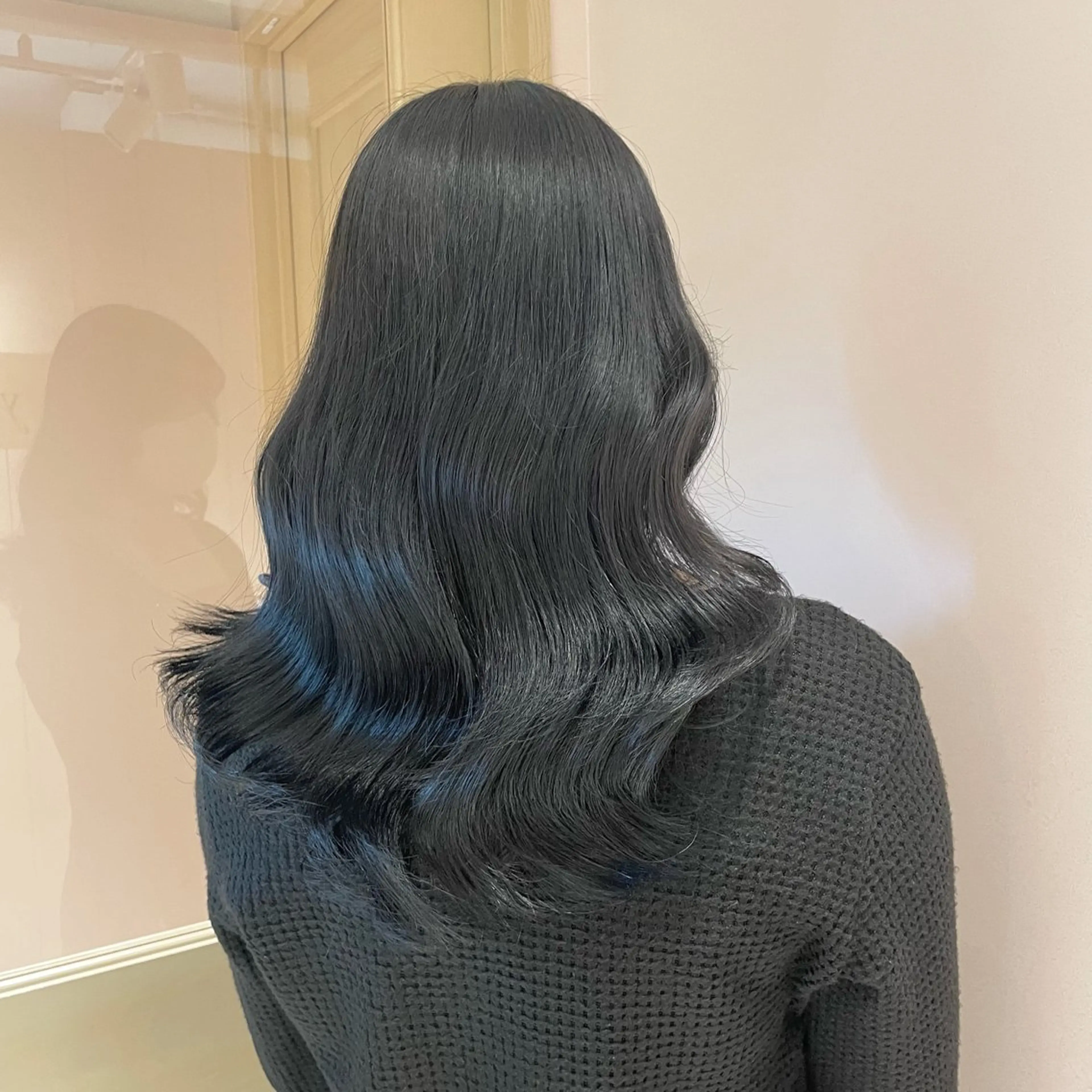 ミディアム ヘアカラー トリートメント ヘッドスパ マホ/日吉/髪質改善 /レイヤー/ガーリーのヘアスタイル