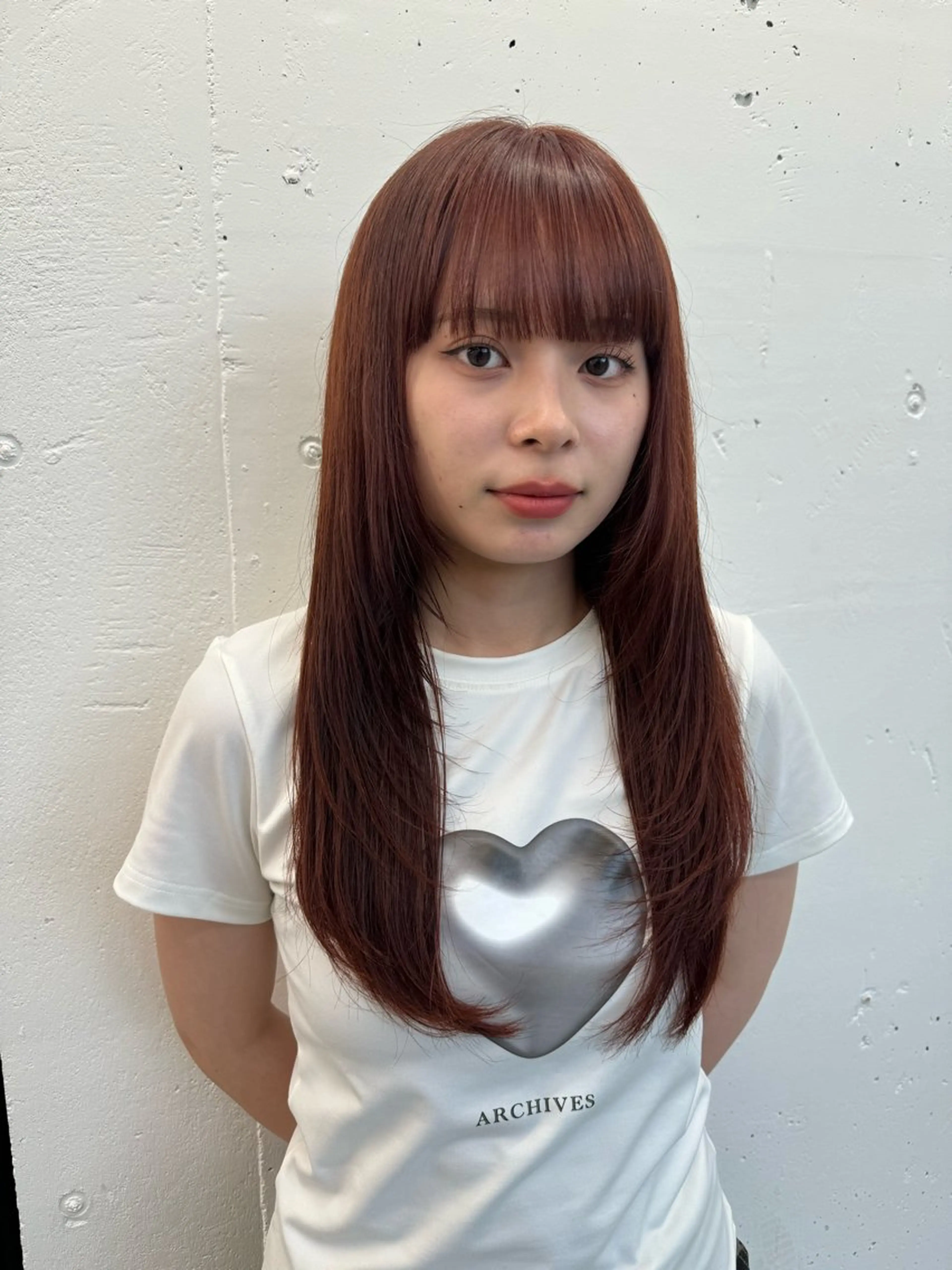 カラー ヘアカラー 矢場町/栄 chinatsu.のヘアスタイル