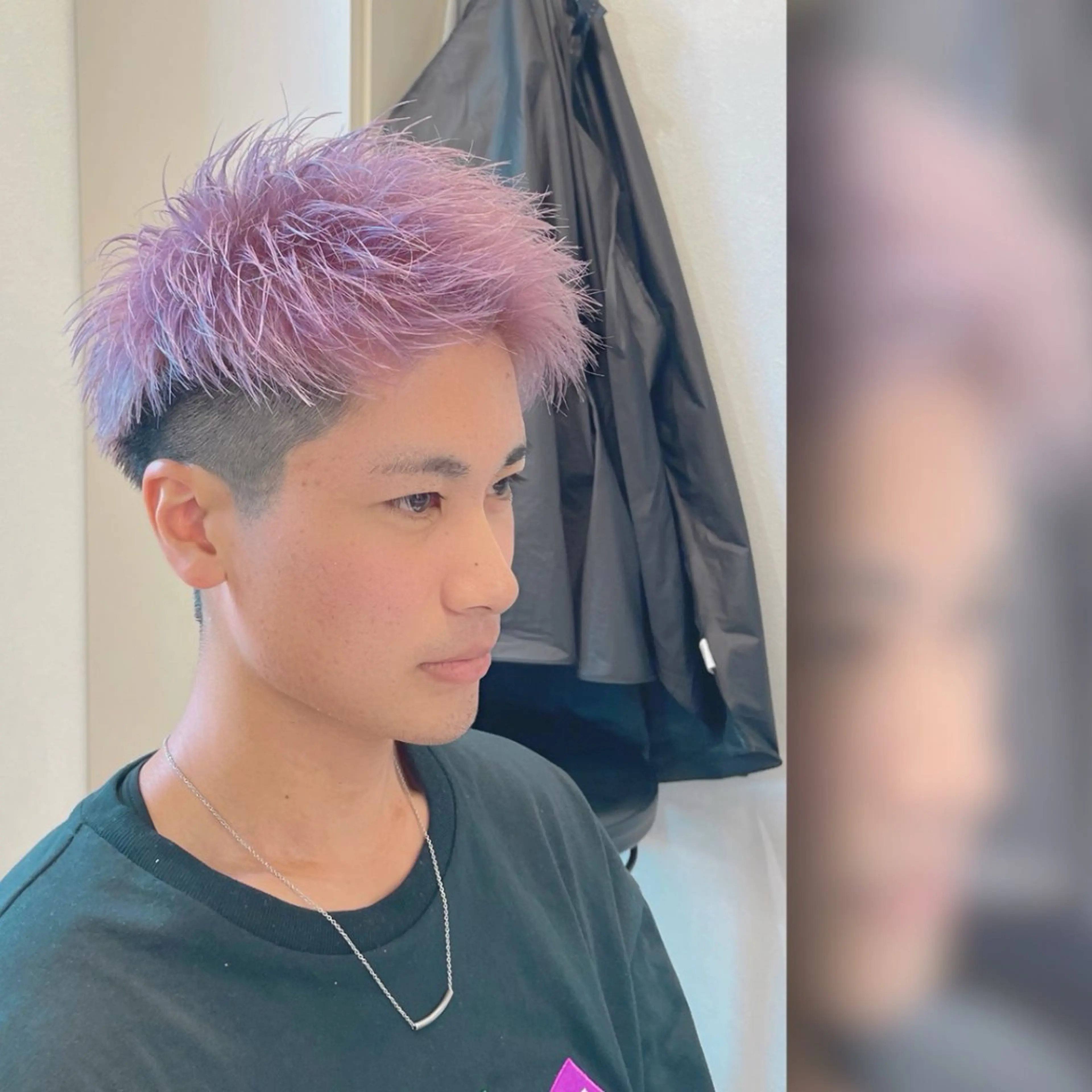 ミディアム カラー メンズ GLANZ/メンズ カットモデル予約用のヘアスタイル