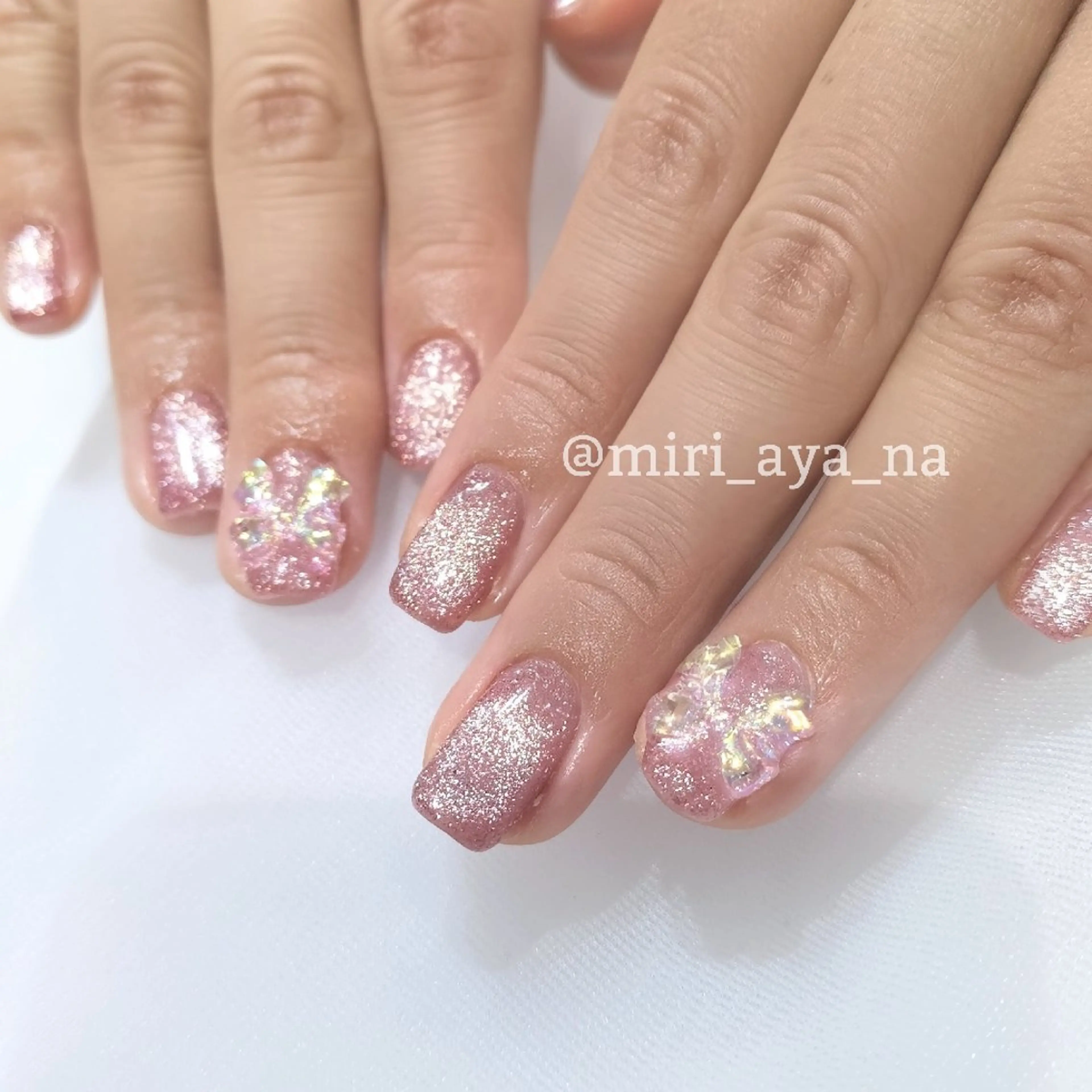 ネイル マグネットネイル マグネットワンカラー ワンカラーネイル 新宿代々木/韓国系 ワンホン/ayaのネイルデザイン