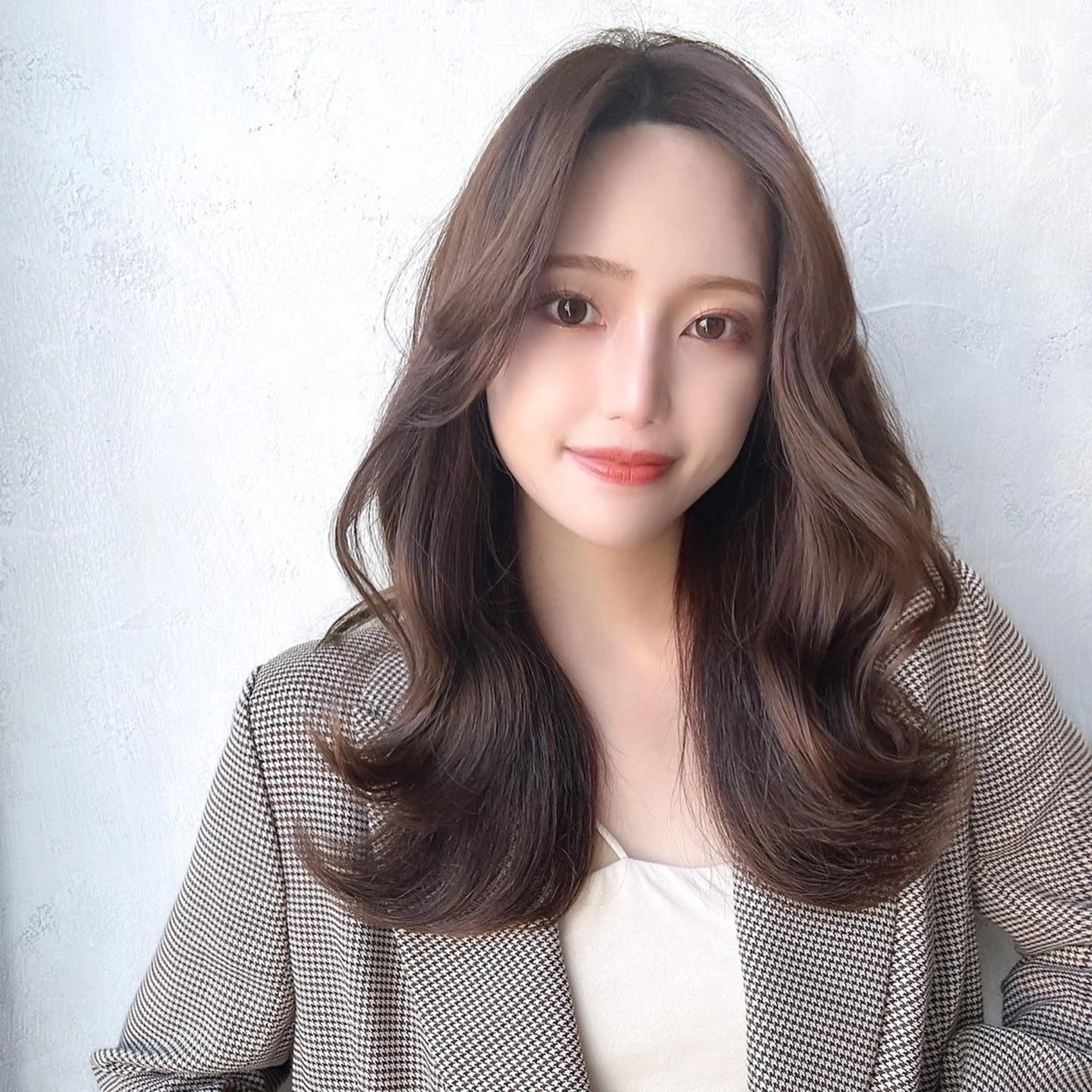 セミロング カラー ベージュカラー ブラウンカラー ブラウンベージュ くびれヘア 顔周りカット カット ヘアカラー トリートメント 顔周り/くびれヘア 韓国ヘア💕風間るなのヘアスタイル