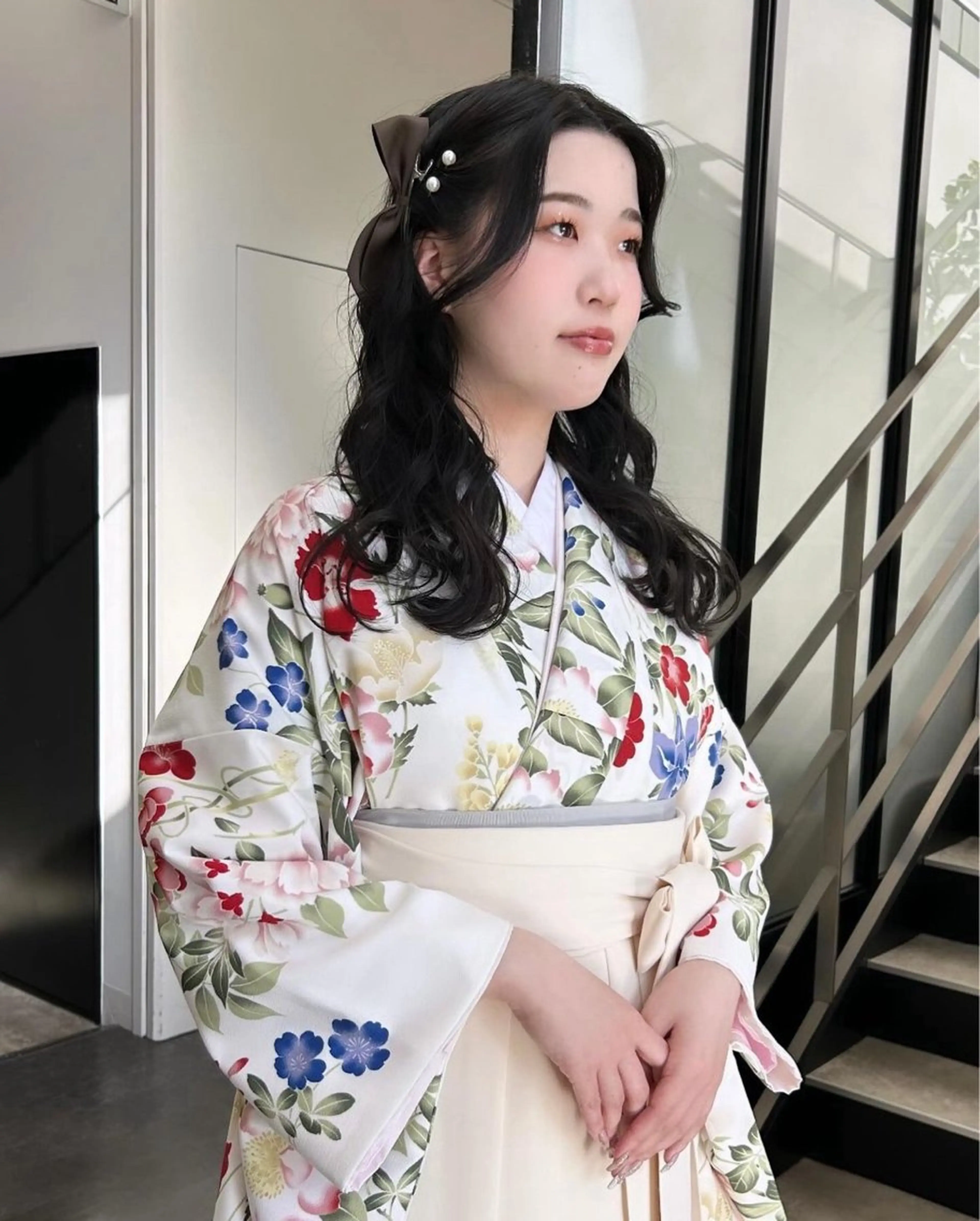 ヘアアレンジ 卒業式のヘアスタイル 着付け GOTODAY SHAiRE SALON (原宿本店)所属・sakurai kana 🎀のヘアスタイル