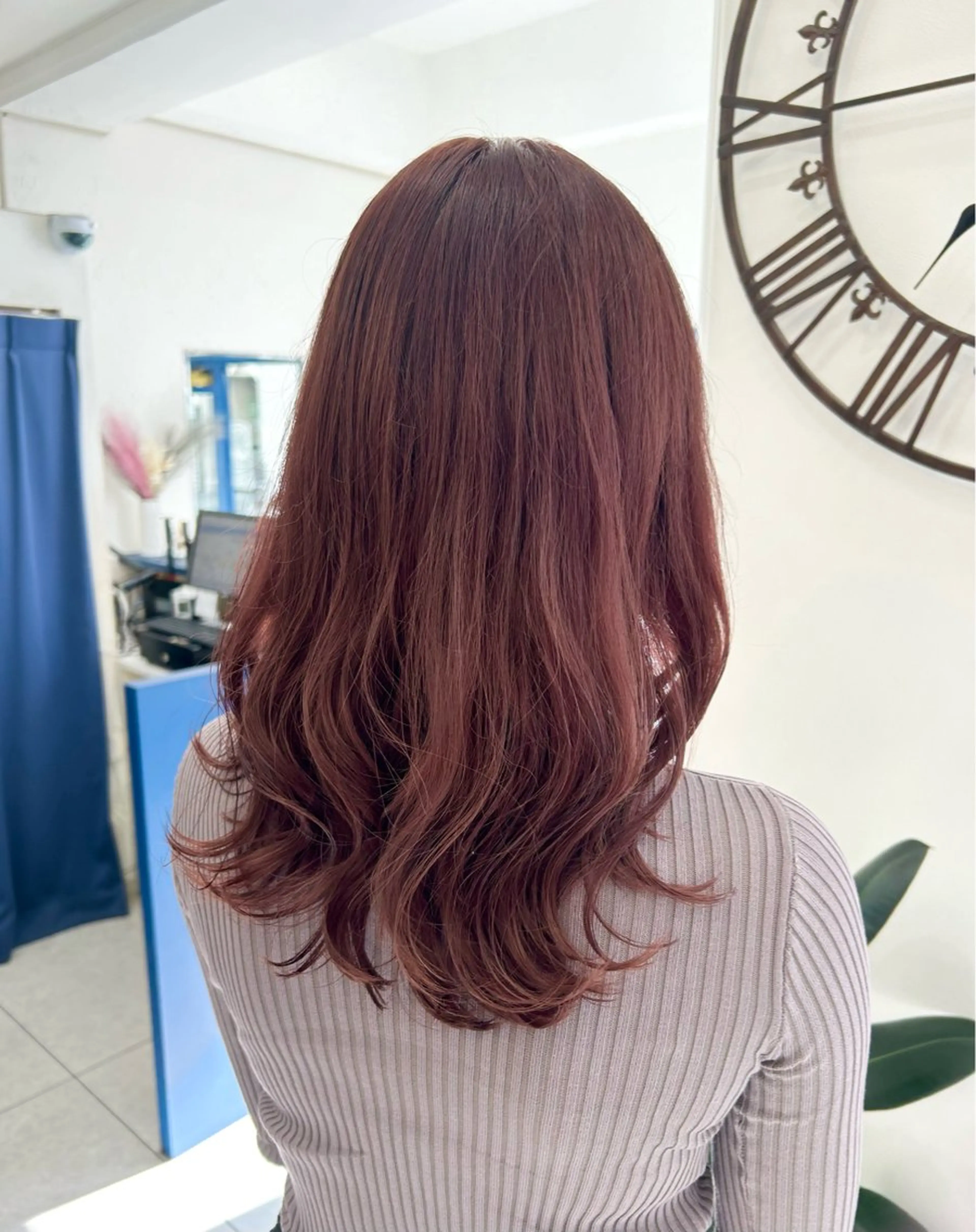 カラー ブラウンカラー ピンクカラー 💎inc市川南口店 フクイ　ニイナ💎のヘアスタイル