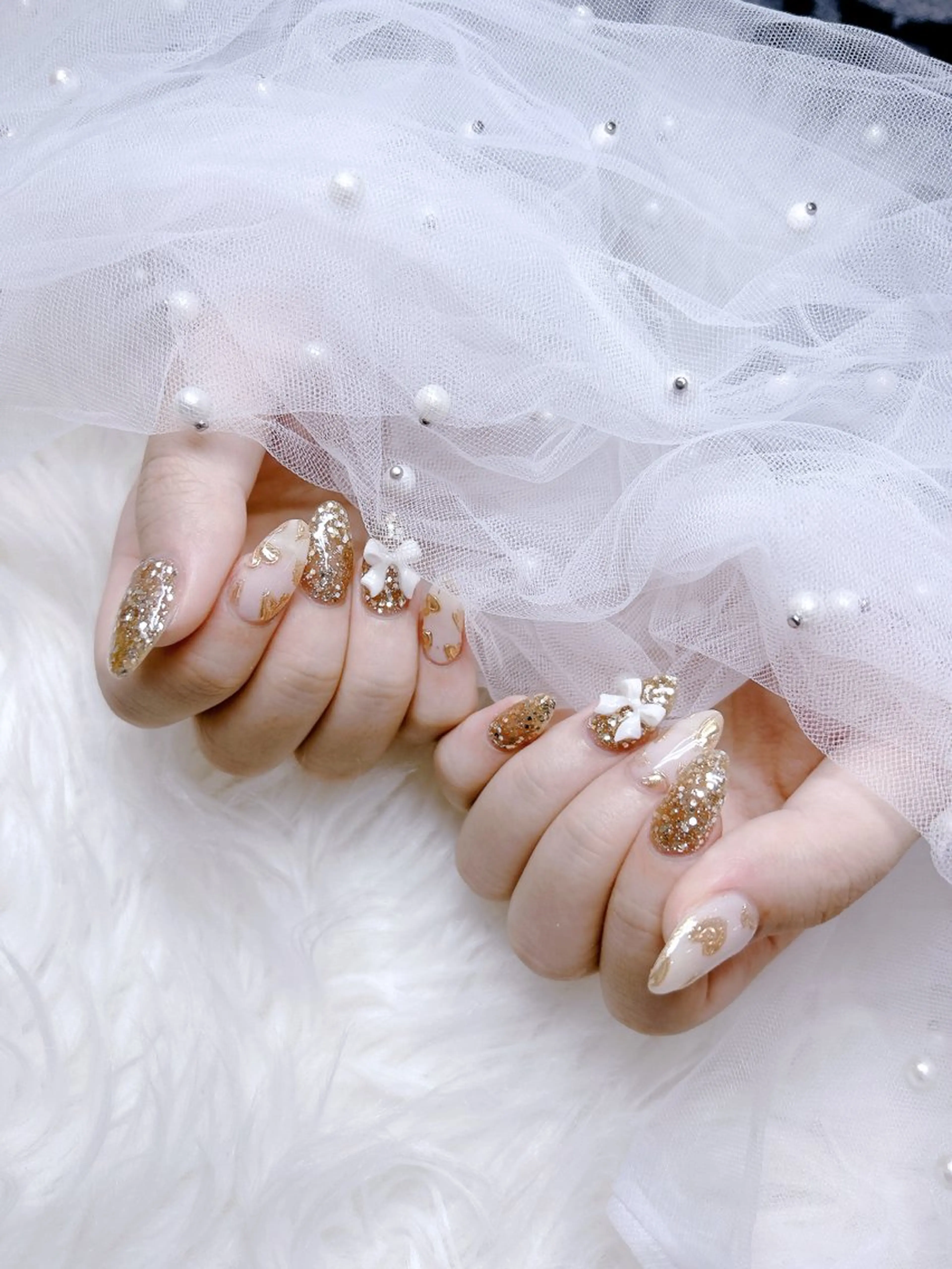 ネイル ハンドネイル Kittyなんば店 Jrネイリストあゆなのネイルデザイン