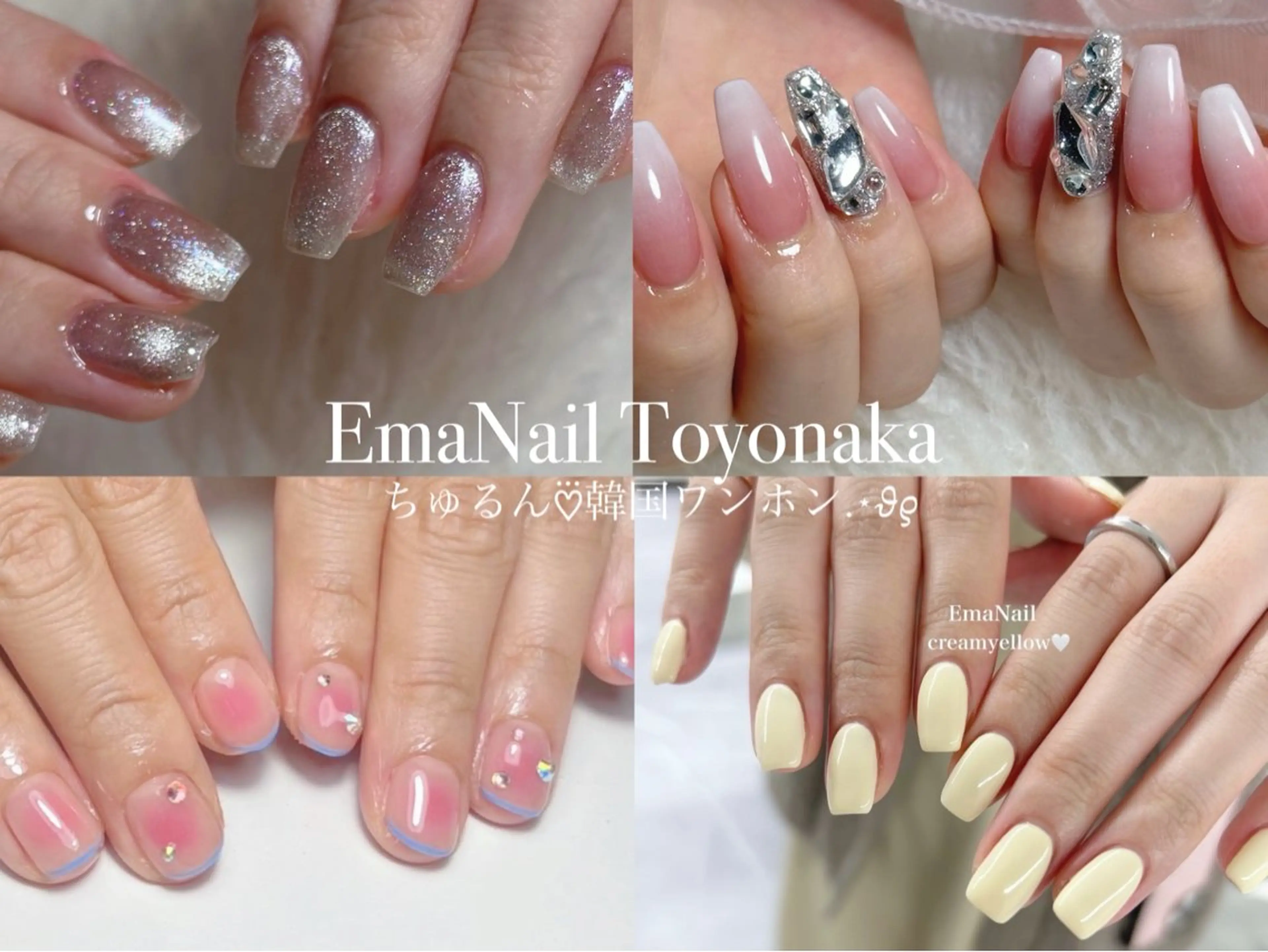 ネイル ハンドネイル EmaNail豊中 🎀SANAのネイルデザイン