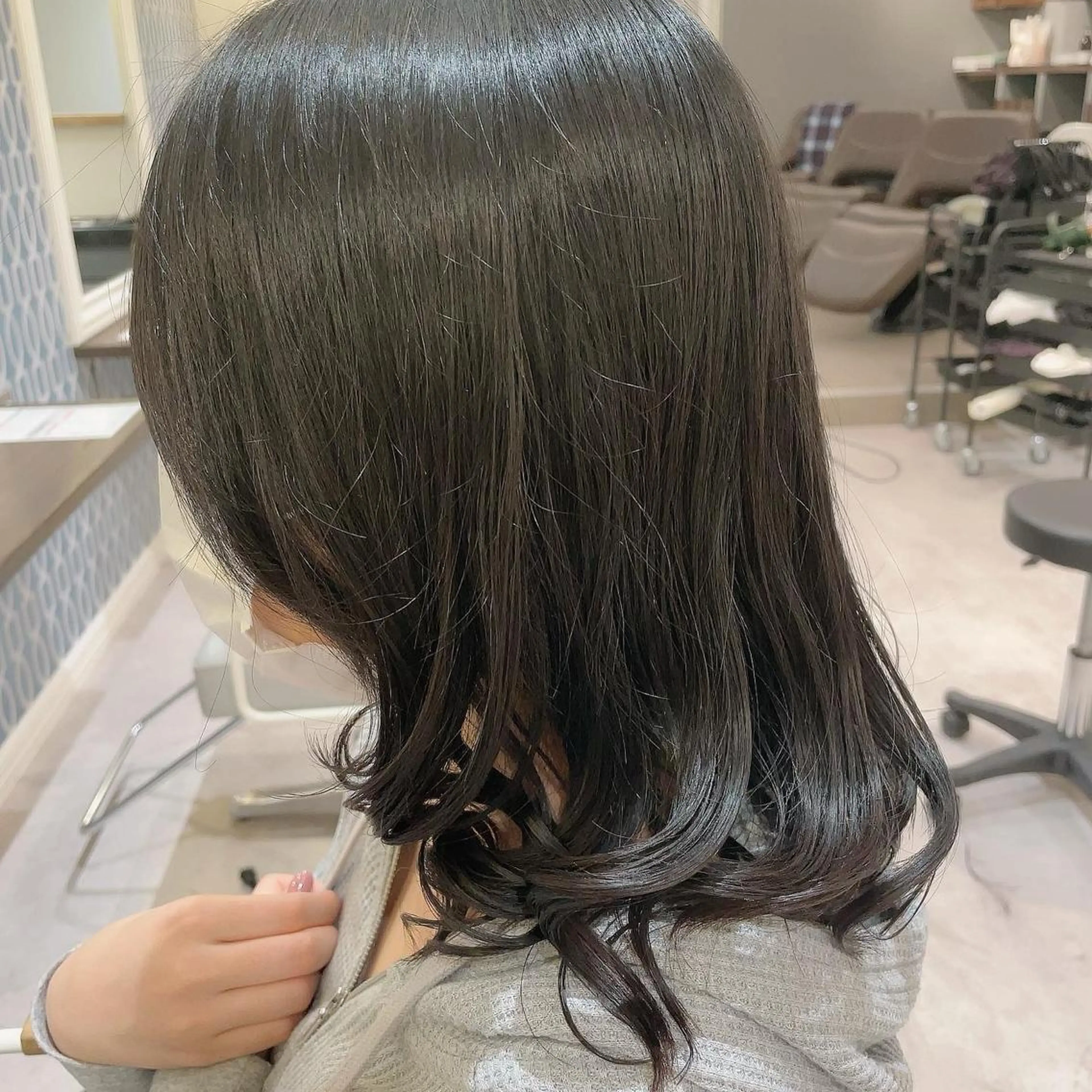 ミディアム 似合わせカット ♦️髪質改善向上♦️ 井上秀樹のヘアスタイル