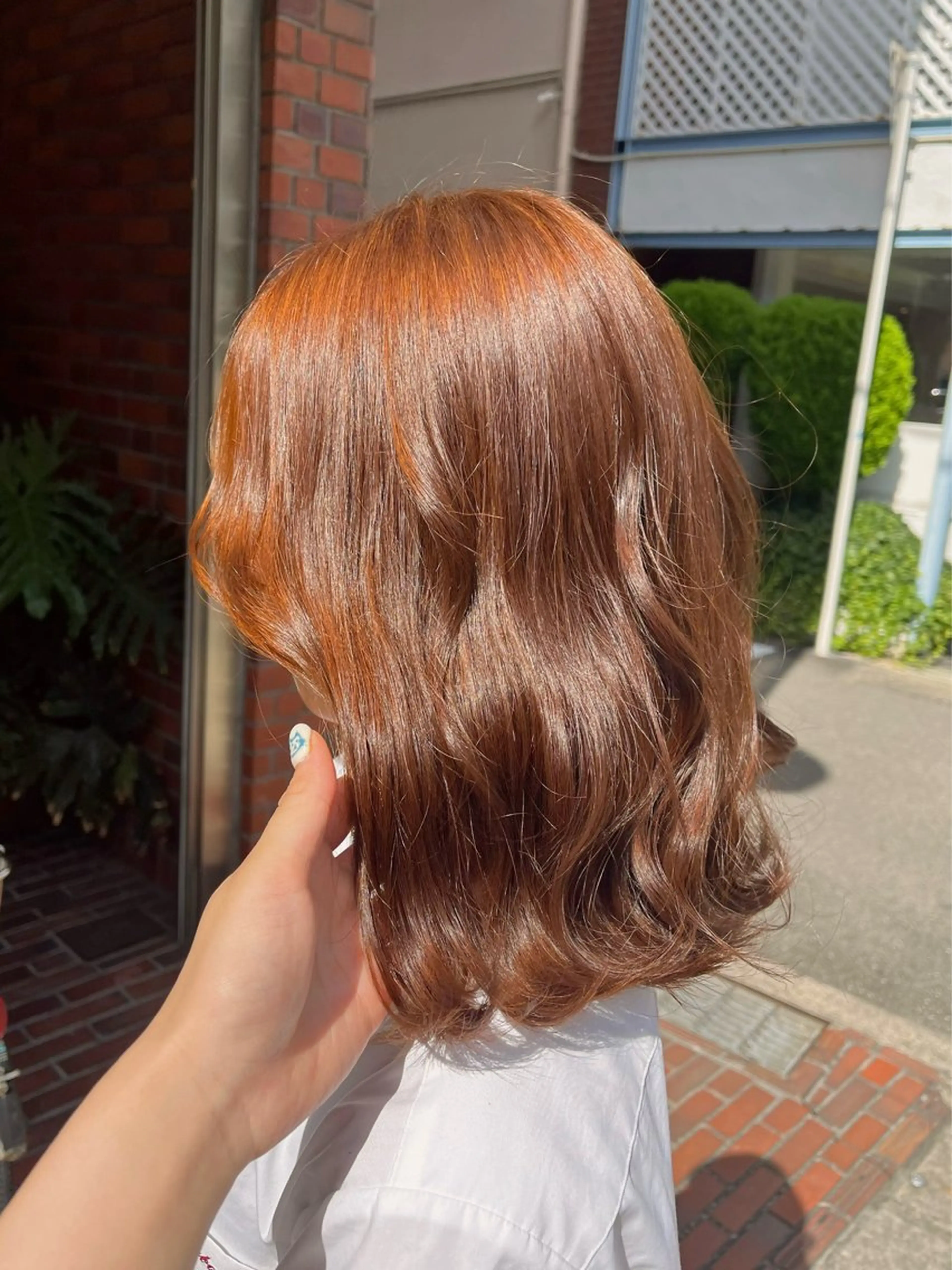 カラー ブリーチ ブリーチなしカラー ヘアカラー 凜 (りん)のヘアスタイル