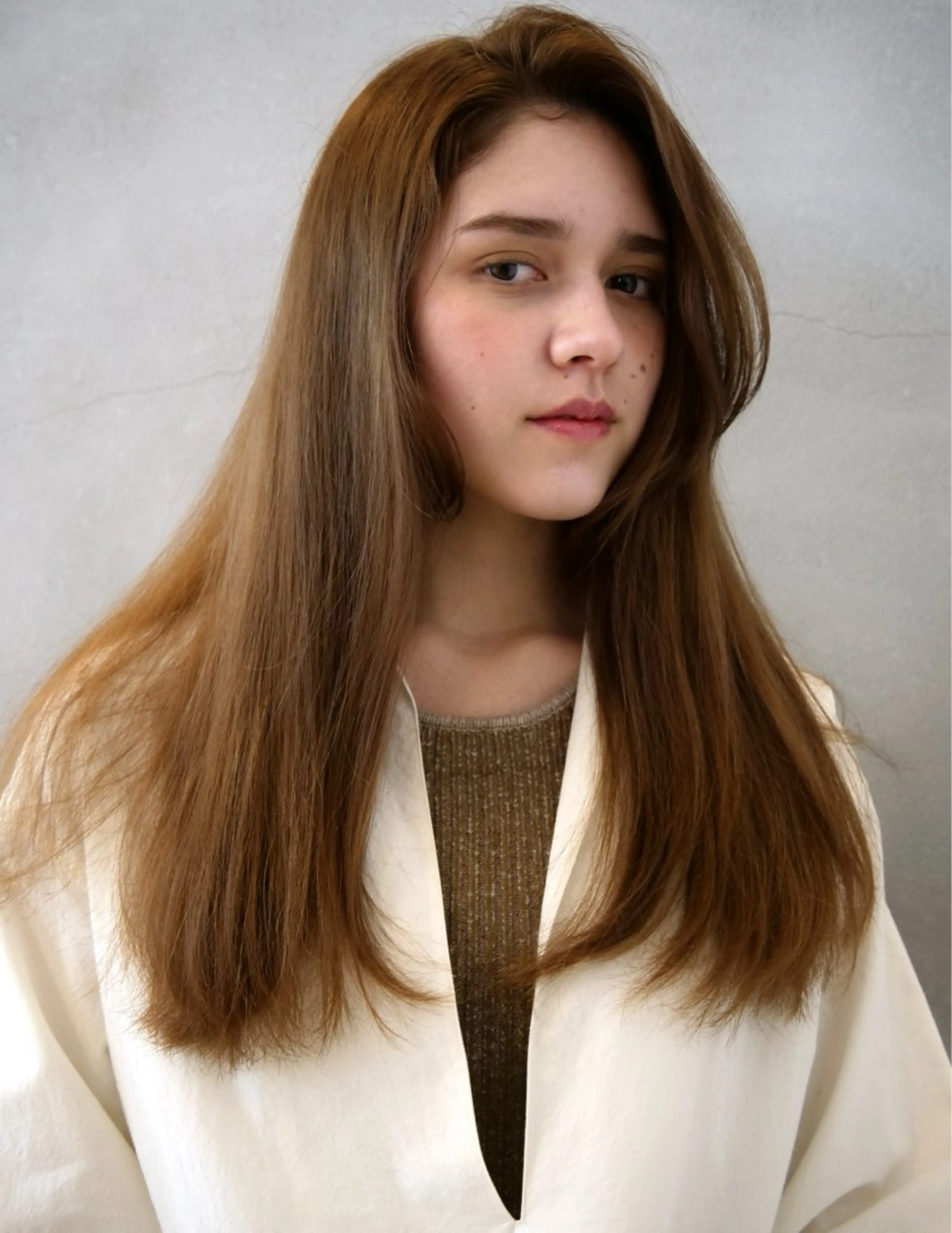 ロング カラー ベージュカラー Salt所属・【Salt】 ミオリのヘアスタイル