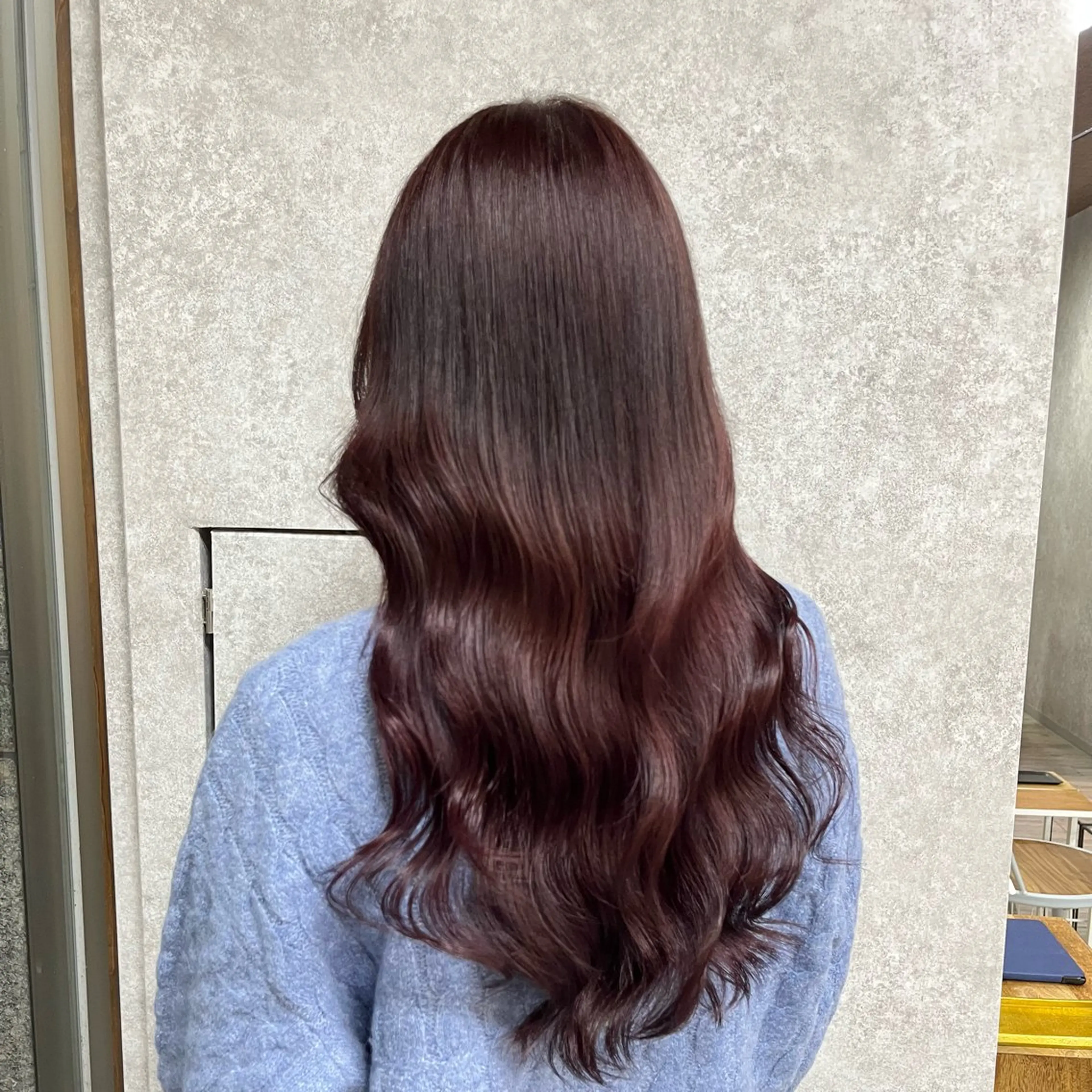 ロング カラー ブラウンカラー ピンクカラー ピンクブラウン ヘアカラー 伊藤俊斗 / minimhairのヘアスタイル