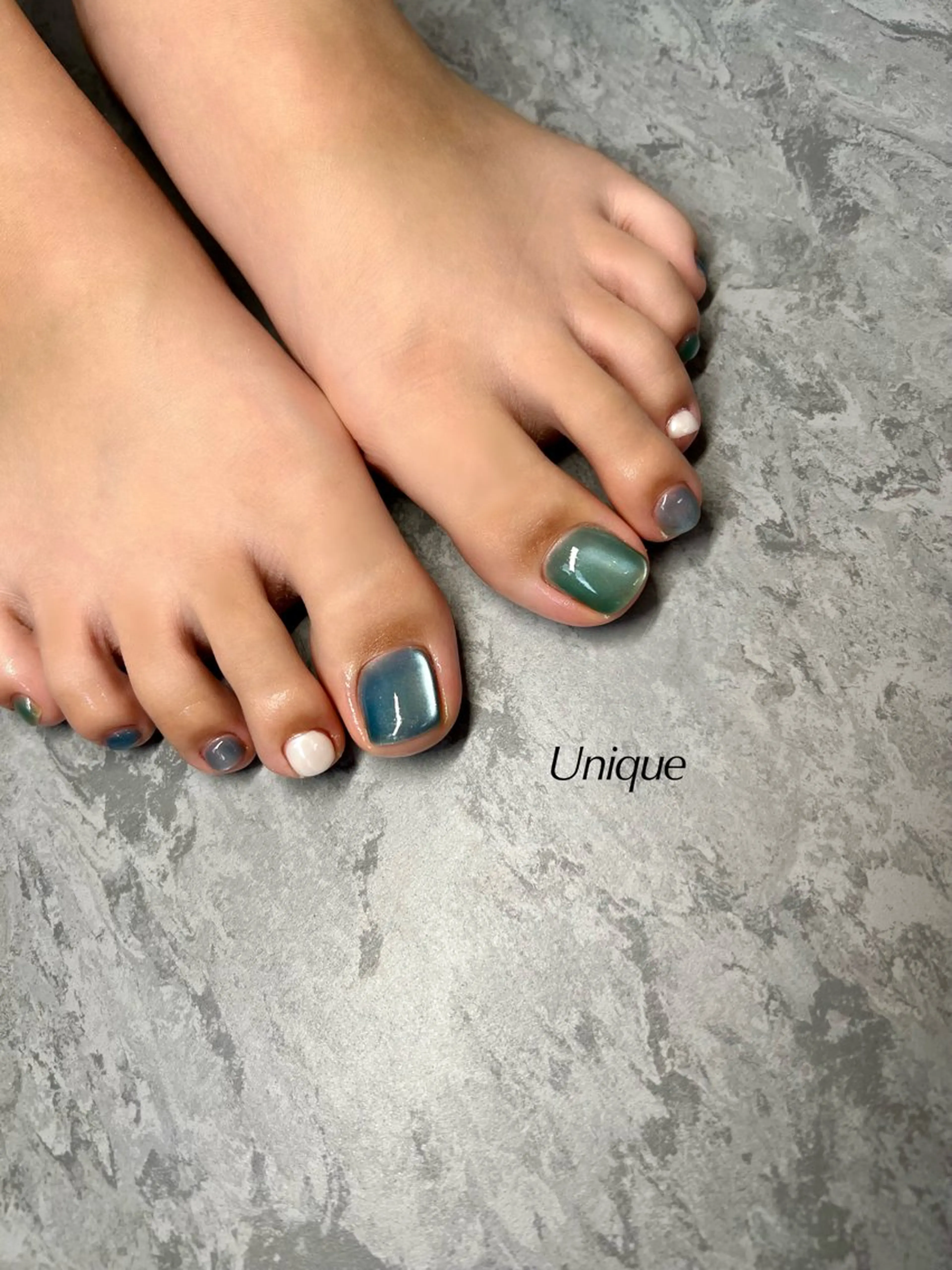 ネイル フットネイル Unique 【ユニーク】のネイルデザイン