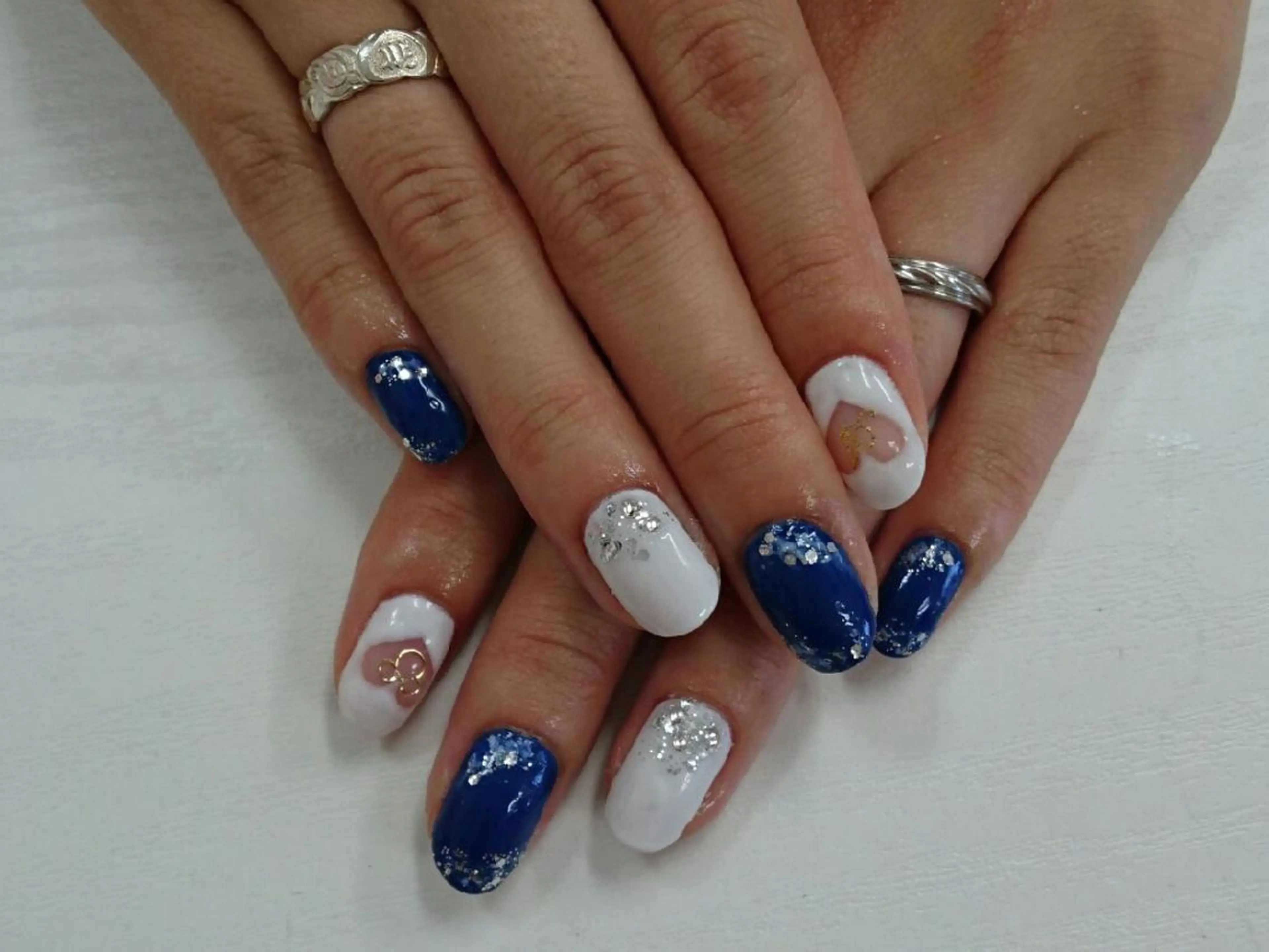 セミロング ネイル nail salon Blancのネイルデザイン