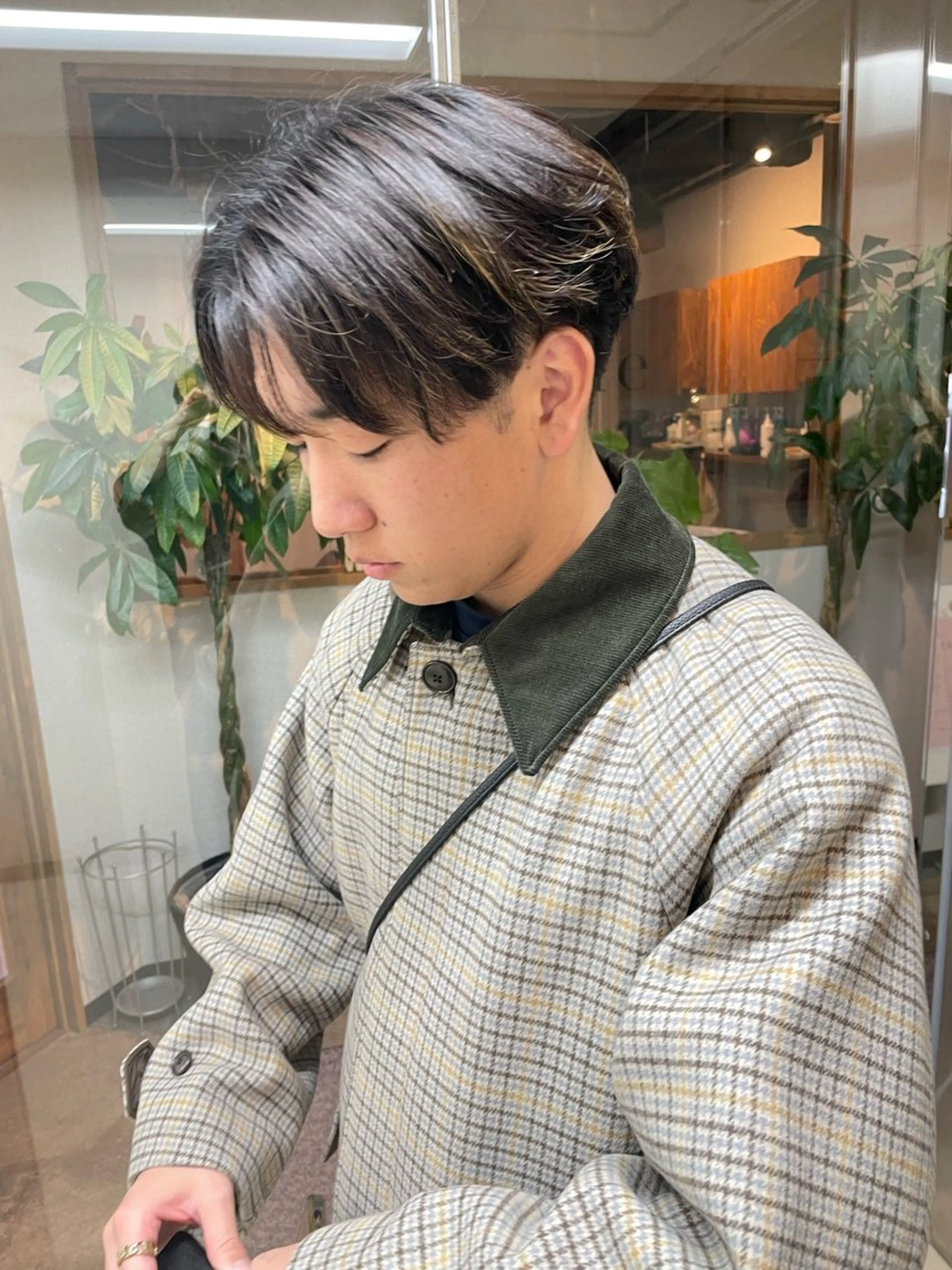 ショート メンズ カット ヘアカラー 髪質改善/ブリーチ 田代 龍我のヘアスタイル
