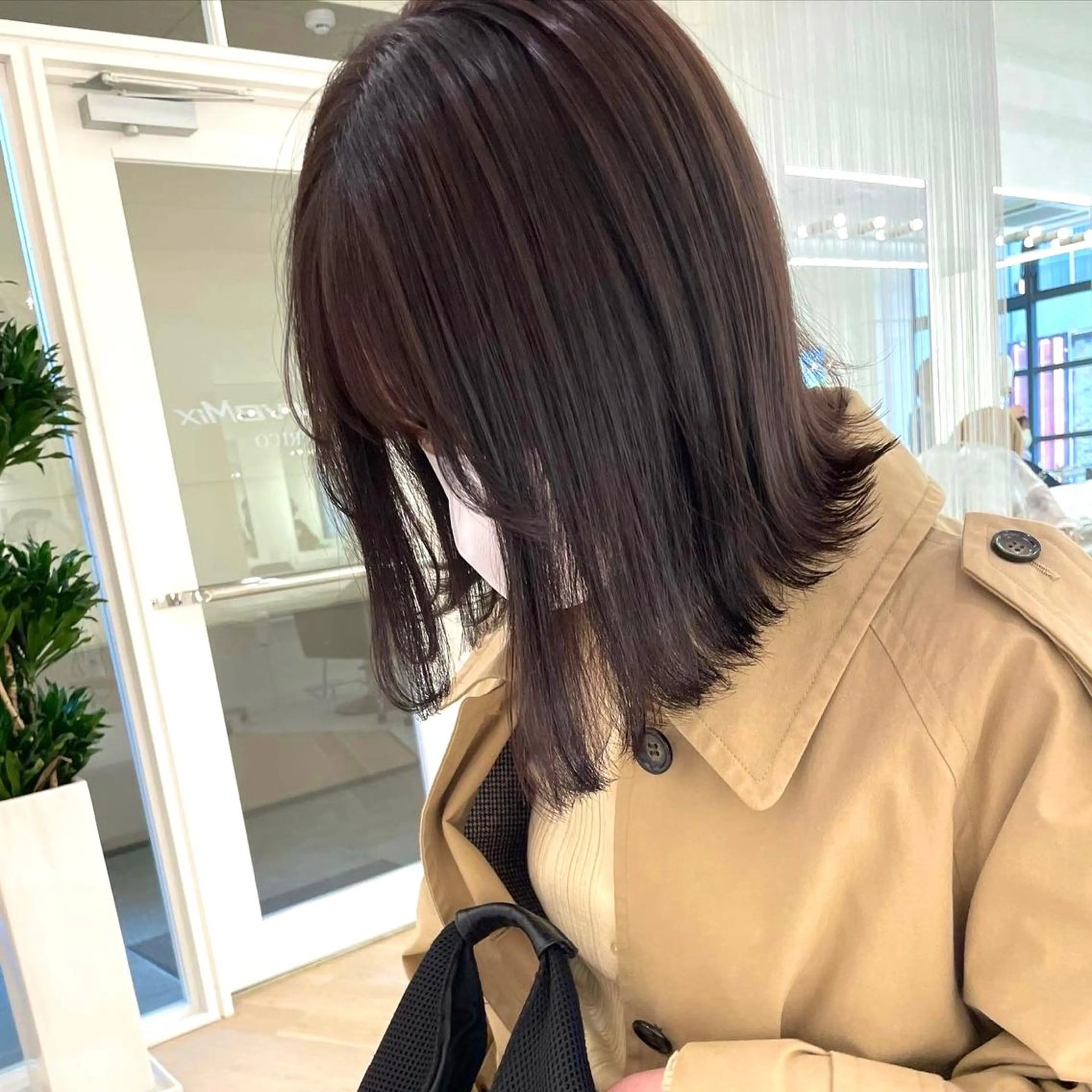 ミディアム カラー Parve Mix /頓宮 稚愛🤍のヘアスタイル