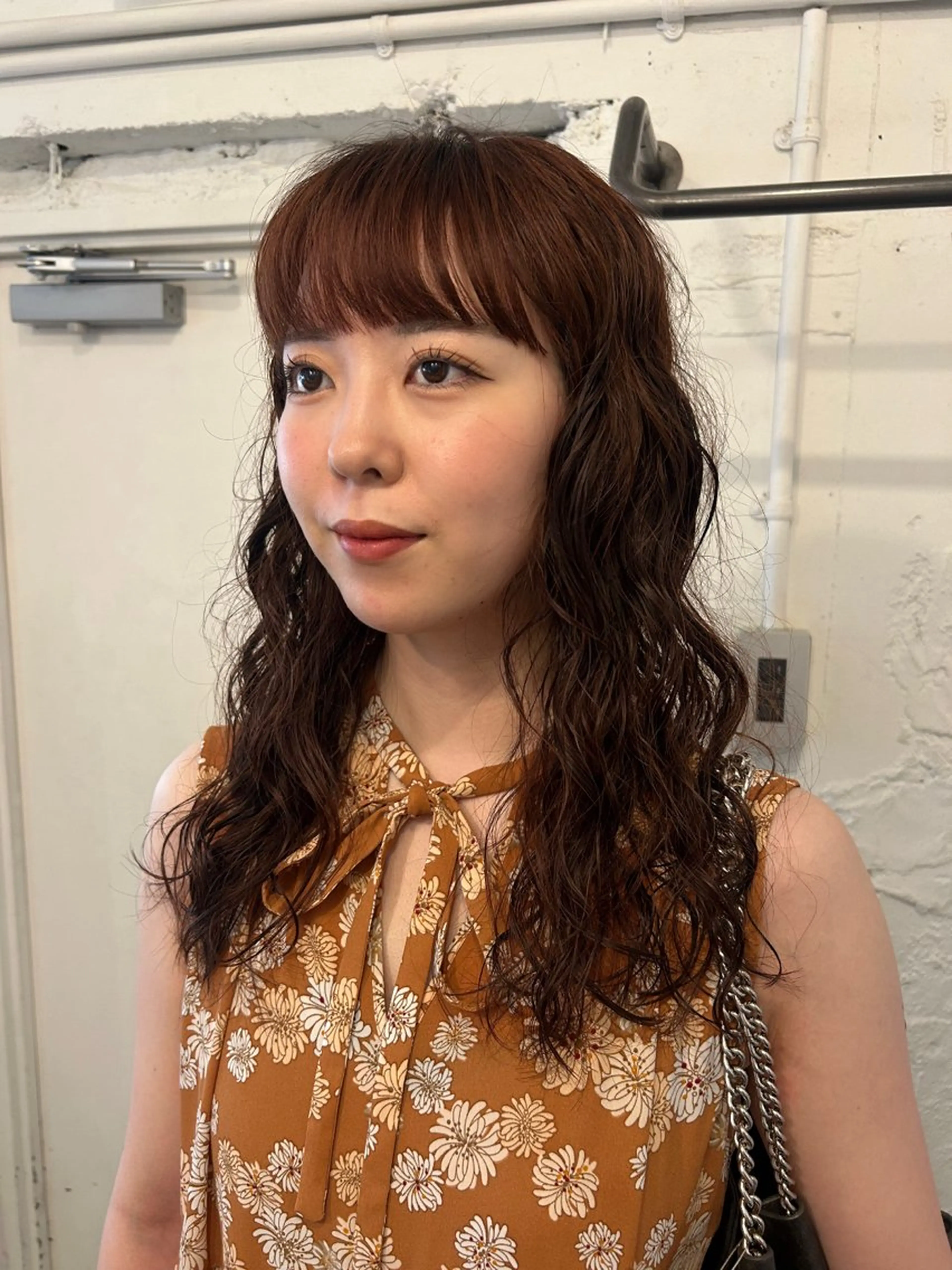 セミロング パーマ セミロングパーマ カット パーマ トリートメント UNU【ユヌ】所属・＊UNU＊ RICOのヘアスタイル