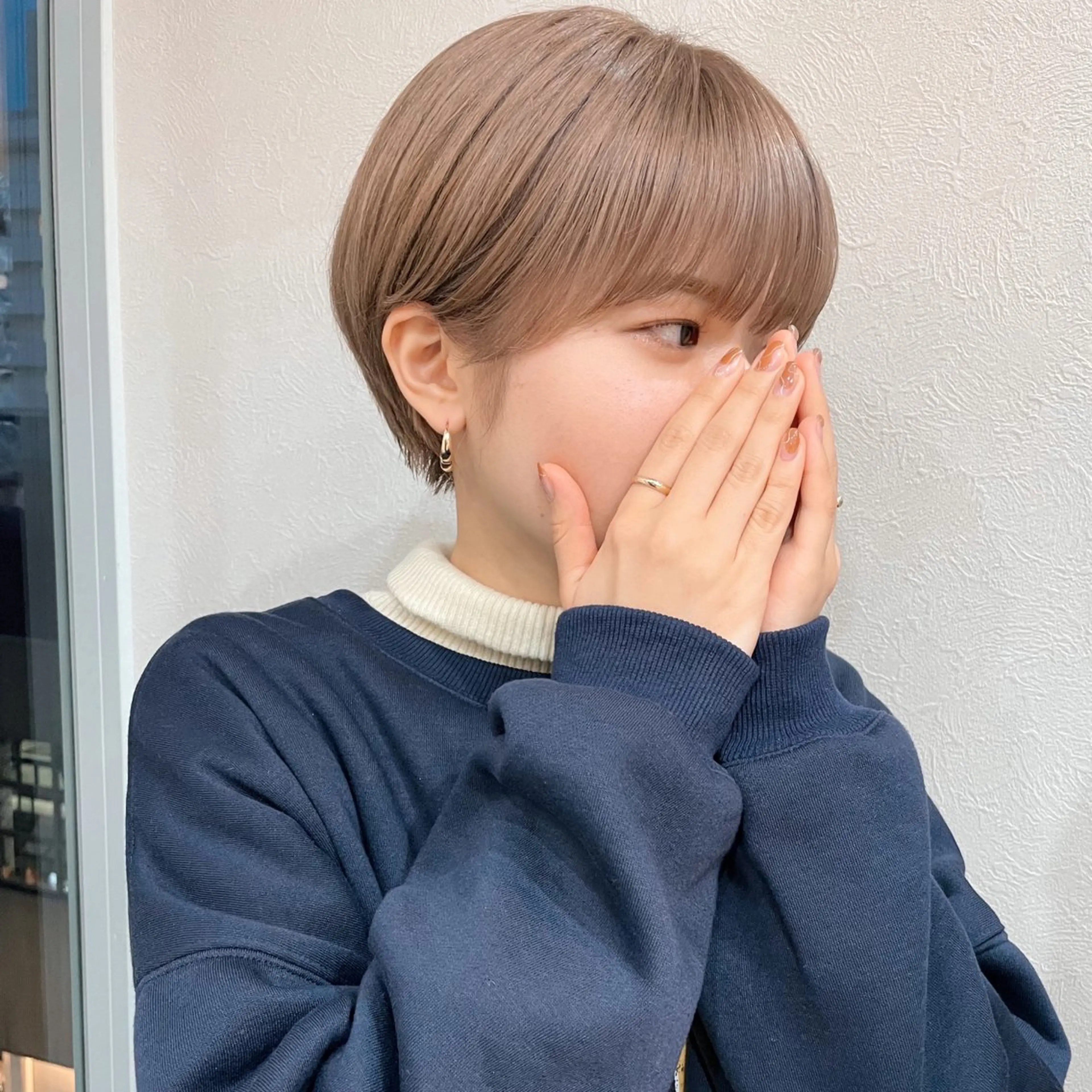 ショート ボブ 髪質改善 韓国風ヘア ショートヘア カット ヘアカラー トリートメント 🎗️comoda 神戸三宮 髪質改善のヘアスタイル
