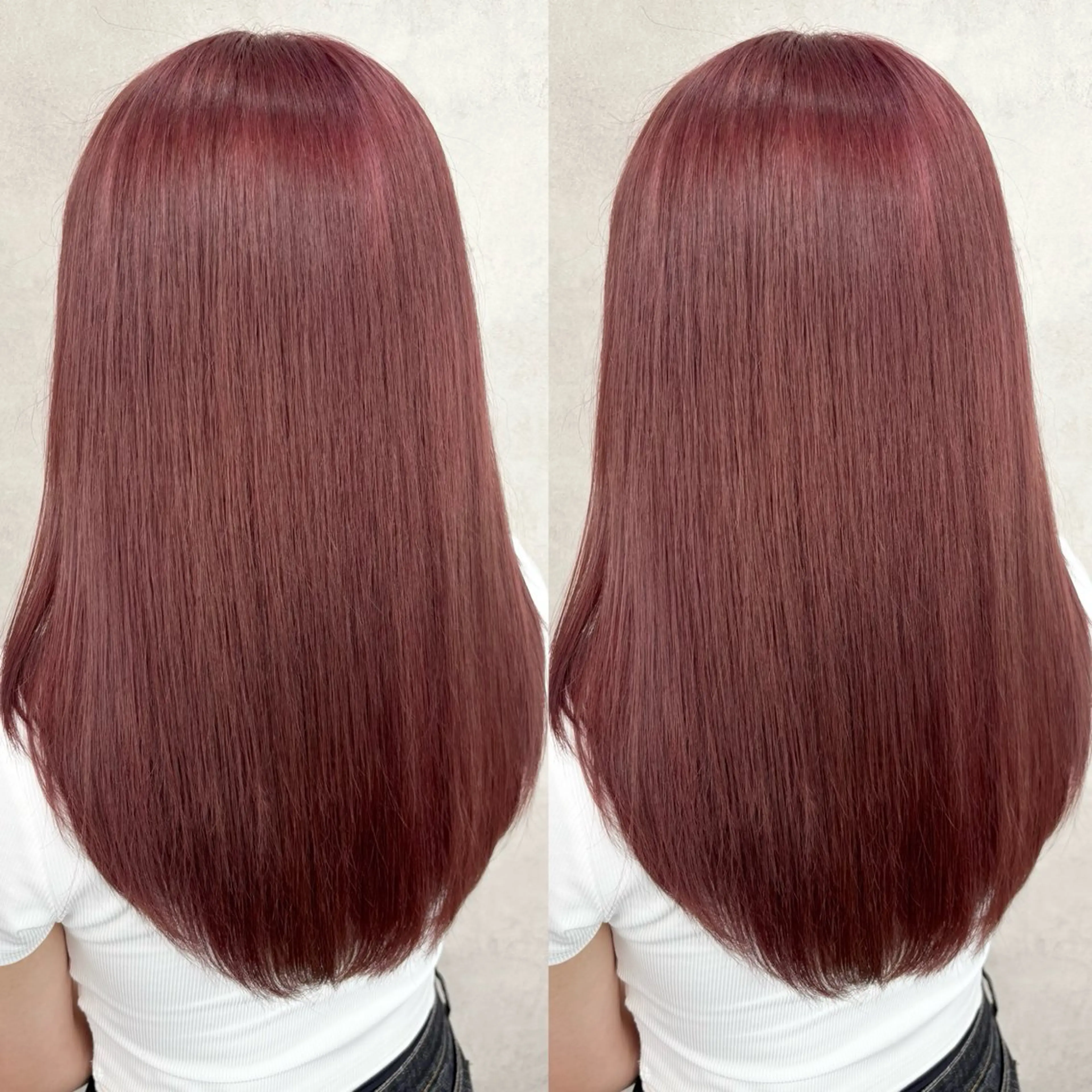ロング カラー ベージュカラー ブリーチ ピンクカラー ピンクベージュ ヘアカラー 💎色落ち綺麗に白肌 ラベンダー💎りんのヘアスタイル