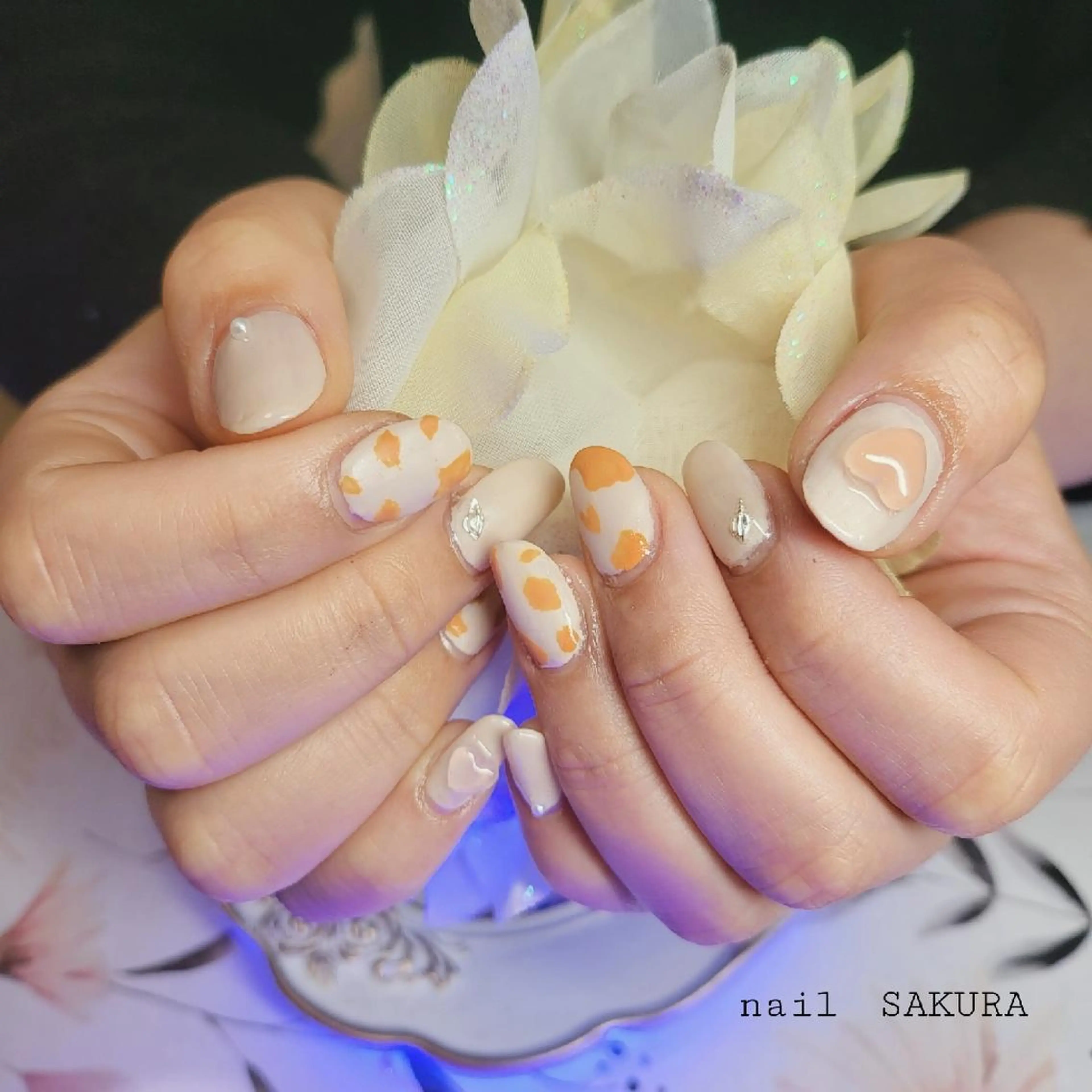 ネイル アートネイル nailSAKURA 🌸爪の美容室のネイルデザイン