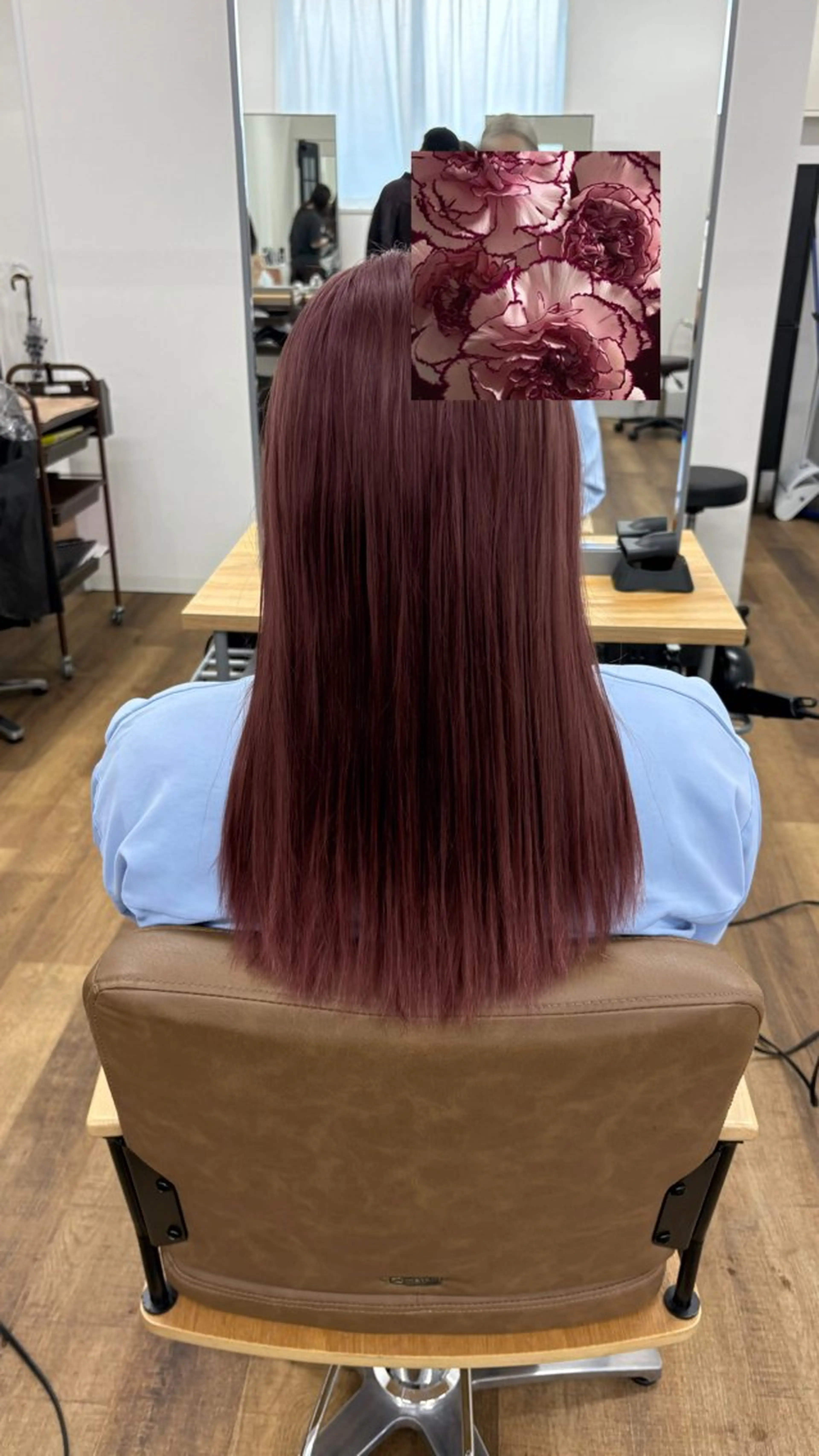 ロング カラー ピンクカラー ヘアカラー トリートメント miki-YUCCA -"モデル様募集中"のヘアスタイル