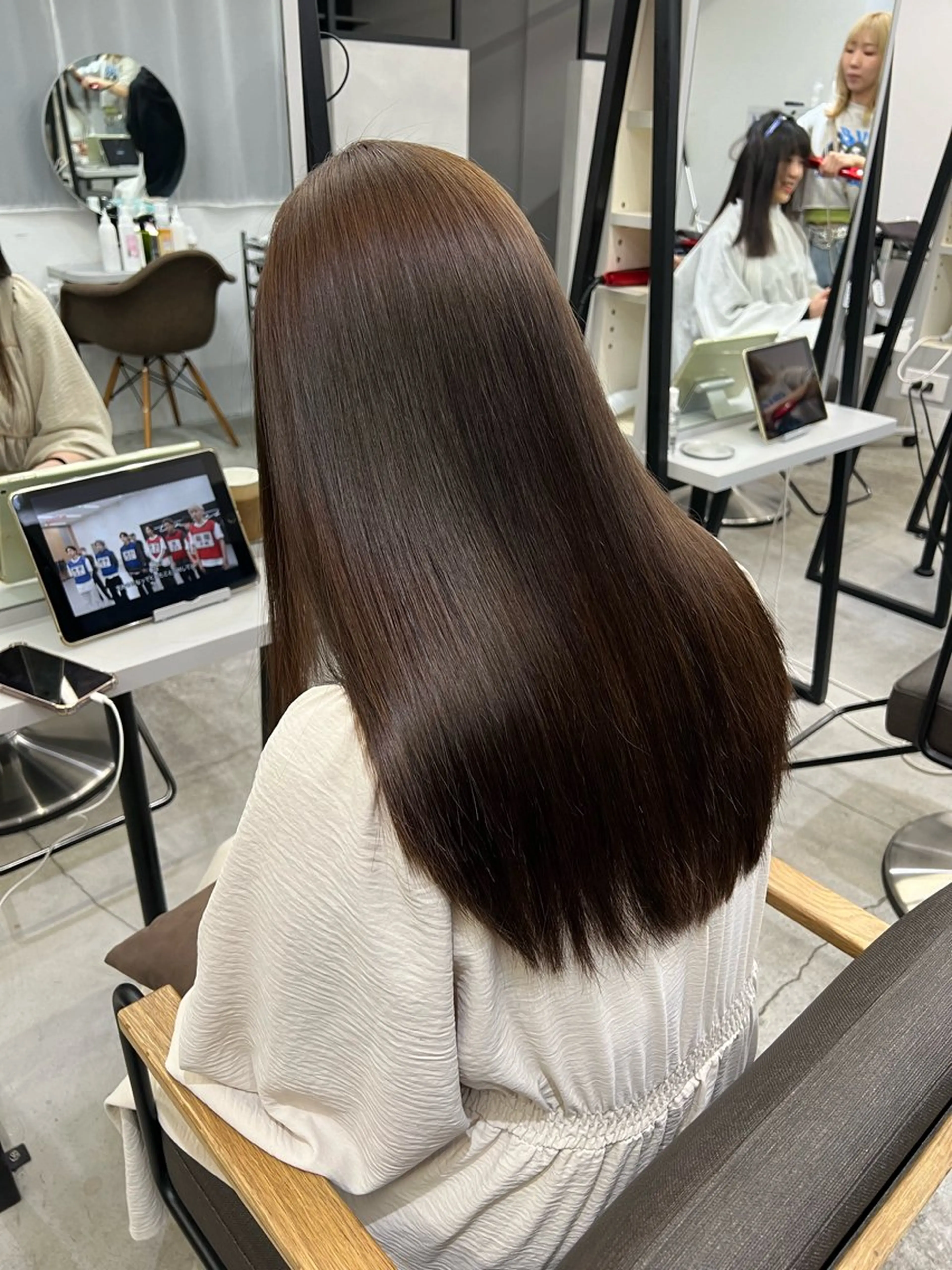 ロング 縮毛矯正 トリートメント ✨毛髪診断で絶対綺麗 ✨美髪艶髪専門✨高浪のヘアスタイル