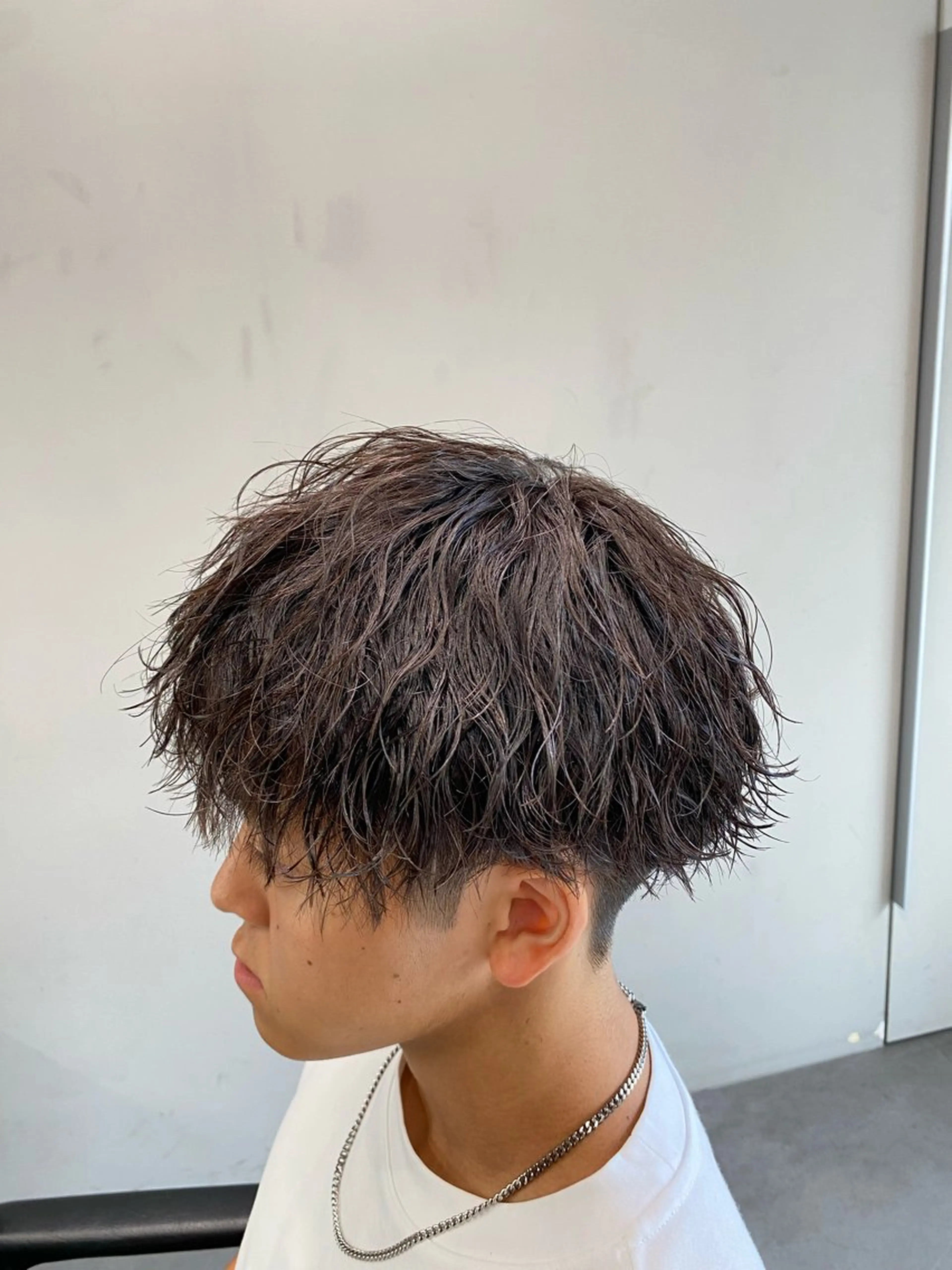 パーマ メンズ メンズパーマ カット ヘアカラー パーマ ヘアセット 立川メンズパーマ職人 小泉文人のヘアスタイル