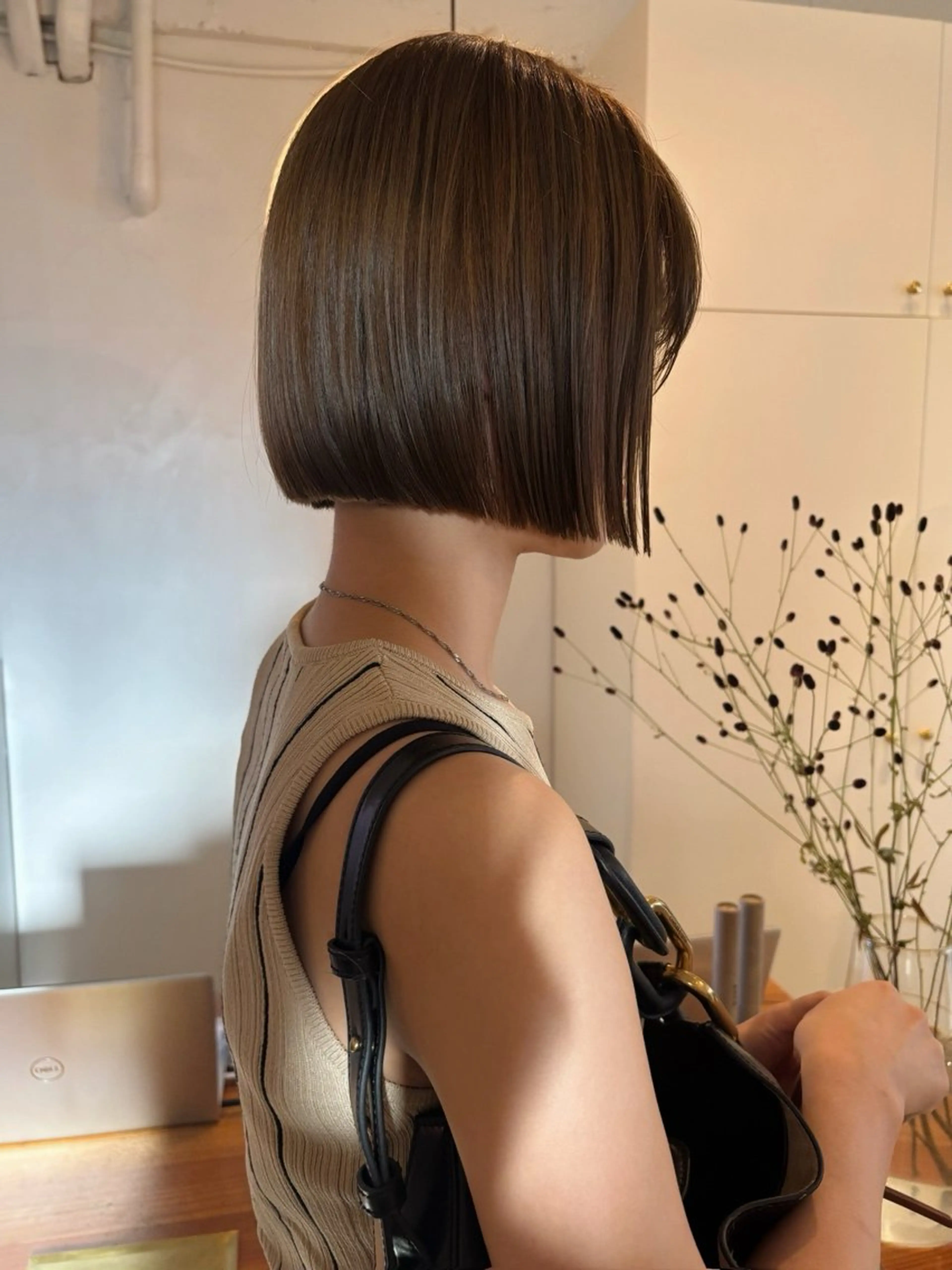 ショート カット ヘアカラー トリートメント 🍑透明感hair ・NENE🍑のヘアスタイル