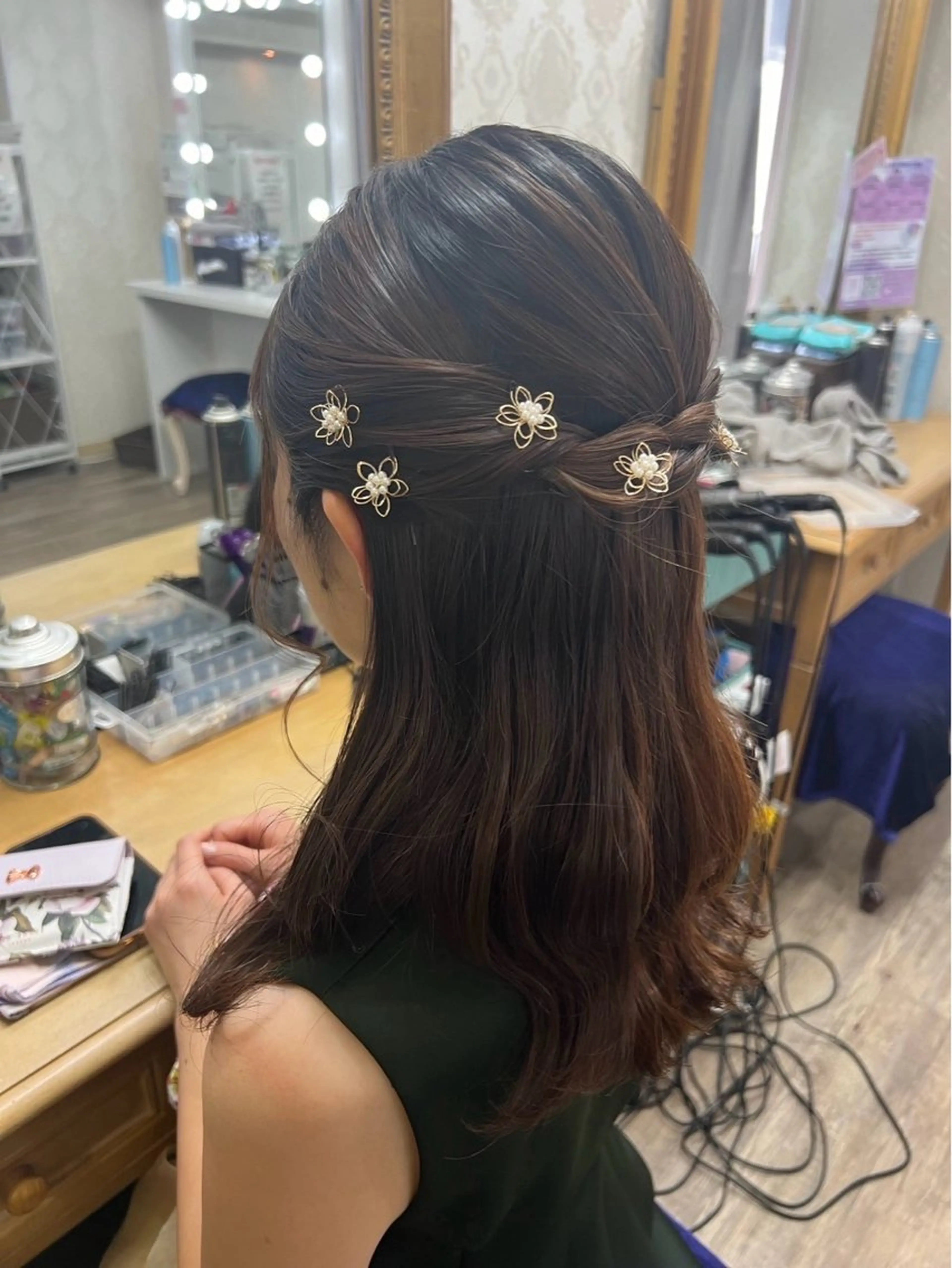 セミロング ヘアアレンジ hair make mua所属・mua sasaraのヘアスタイル