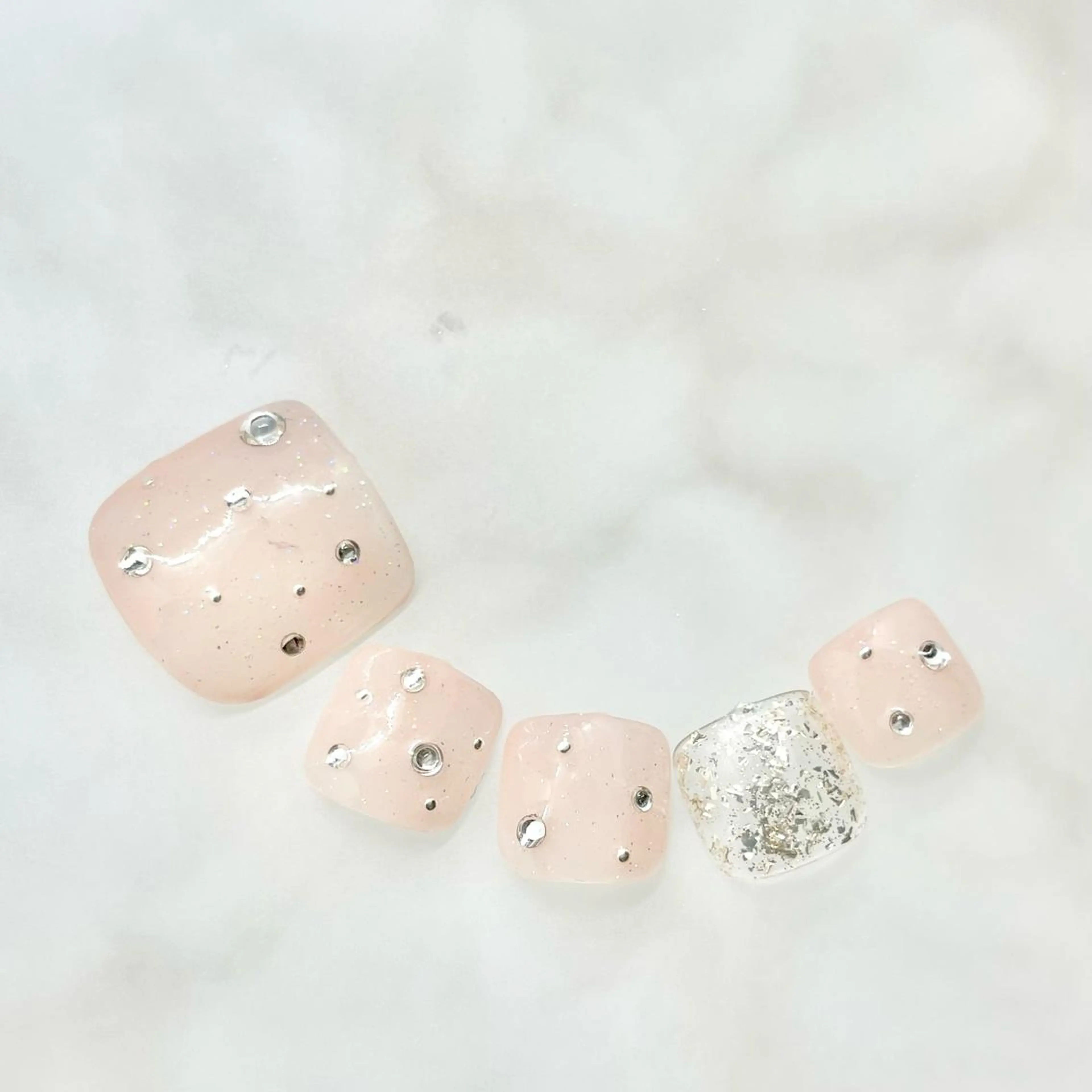 ネイル フットネイル A85G ayakoのネイルデザイン