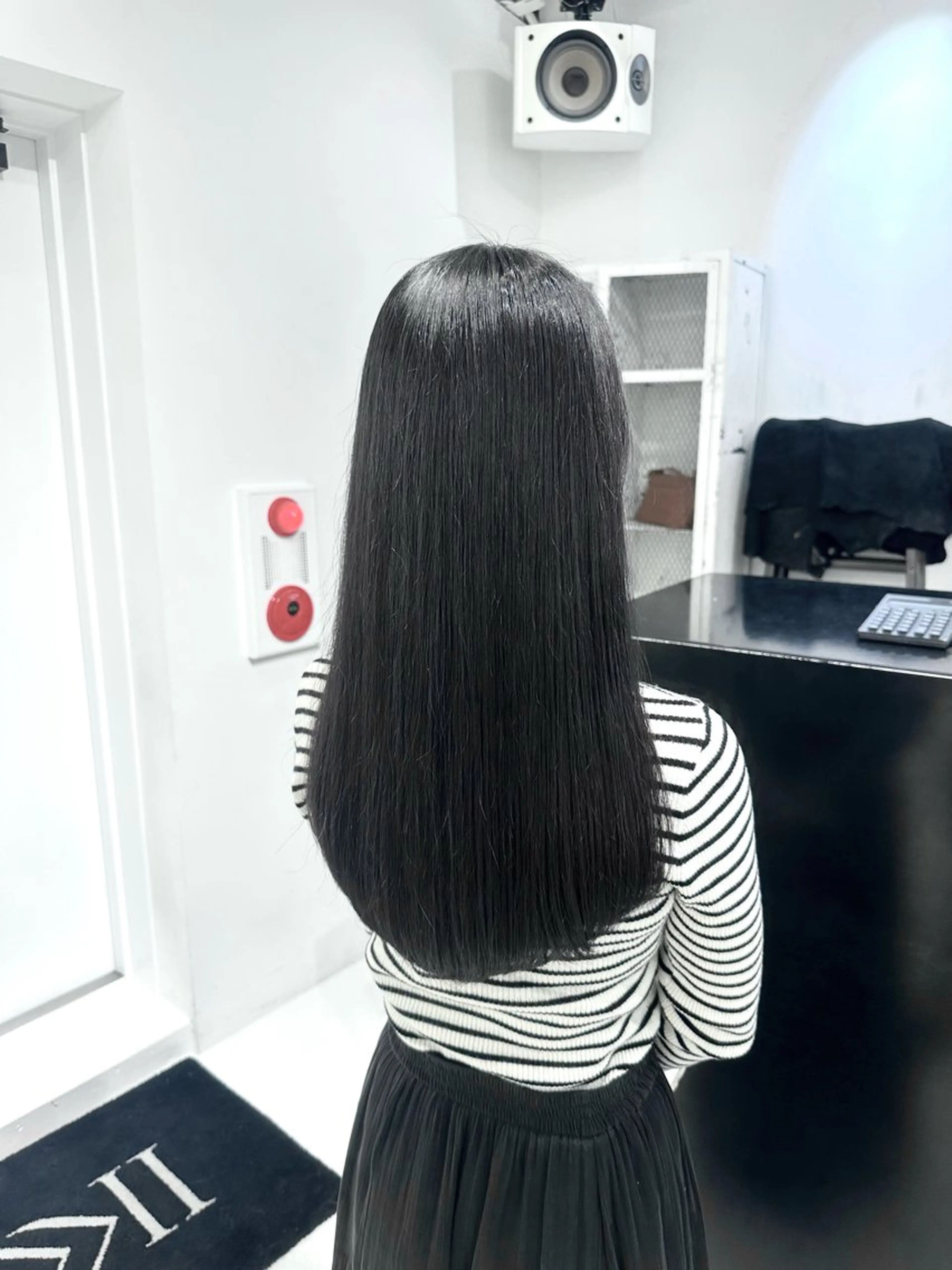 ロング カラー カット ヘアカラー 🎀ツヤ髪韓国ヘア ミカ🎀のヘアスタイル