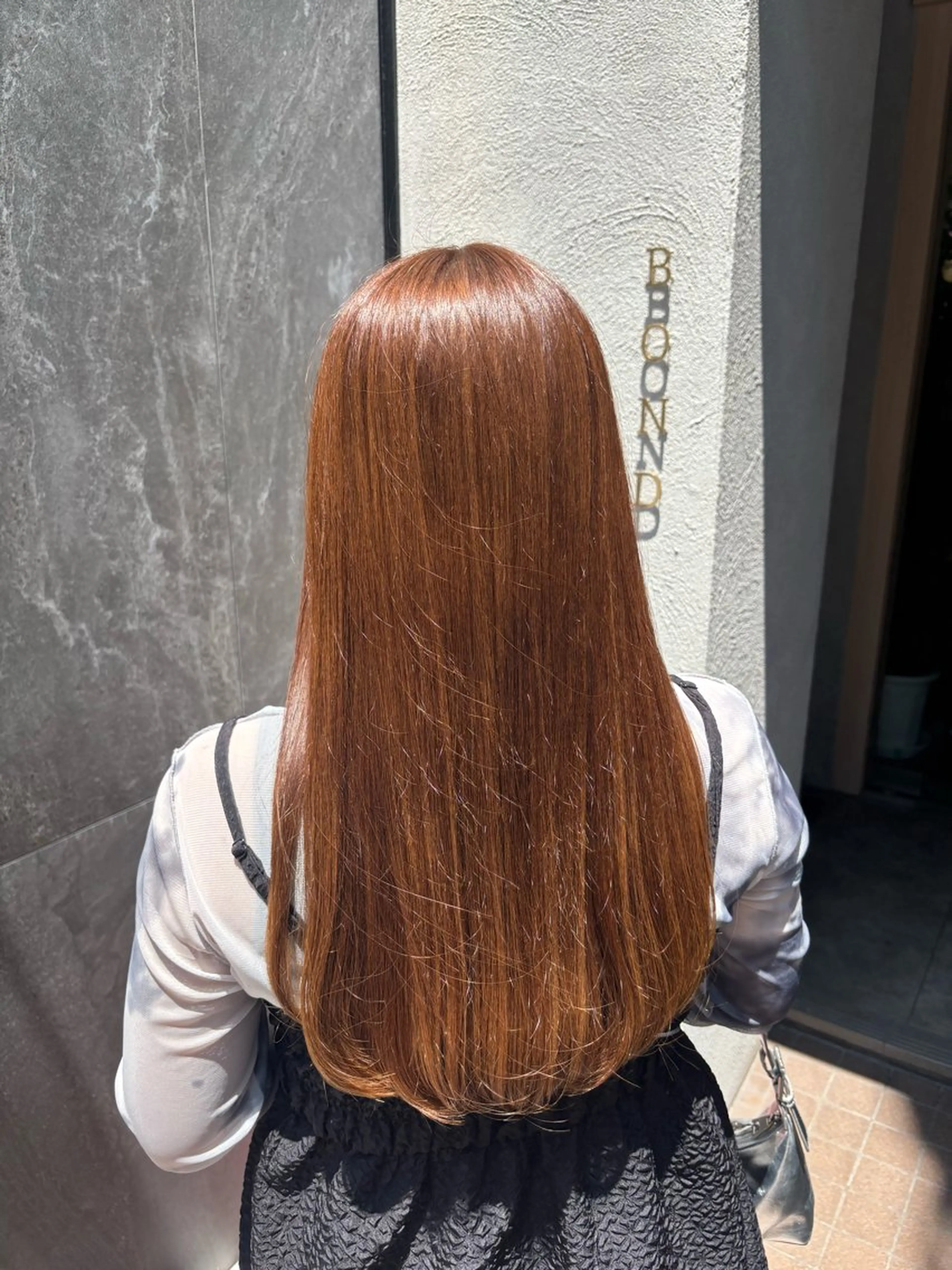 カラー ブラウンカラー 石原 望来のヘアスタイル