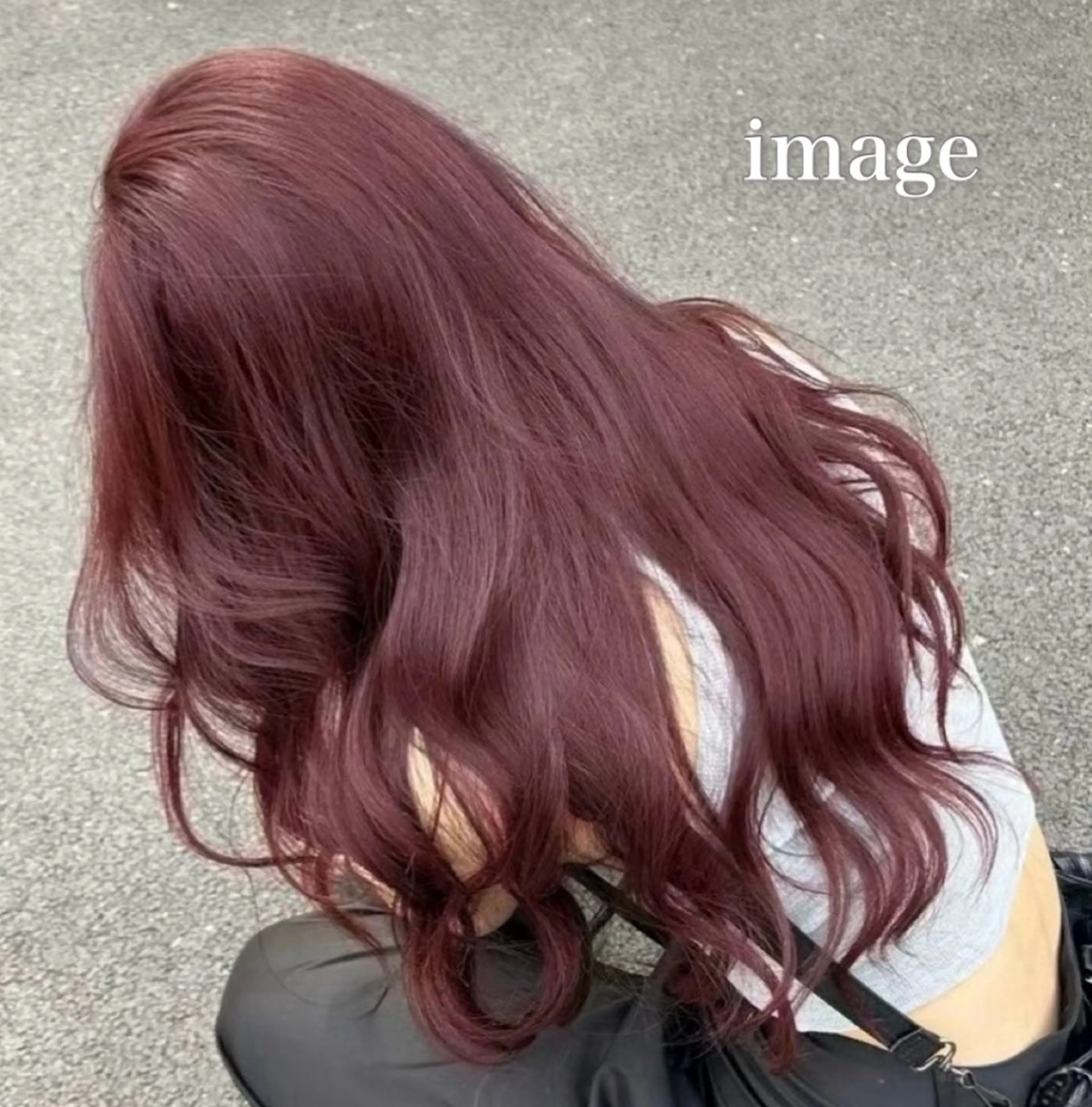 ロング カラー ヘアカラー トリートメント 🫧うる艶トレンド 🫧透明感カラーのヘアスタイル