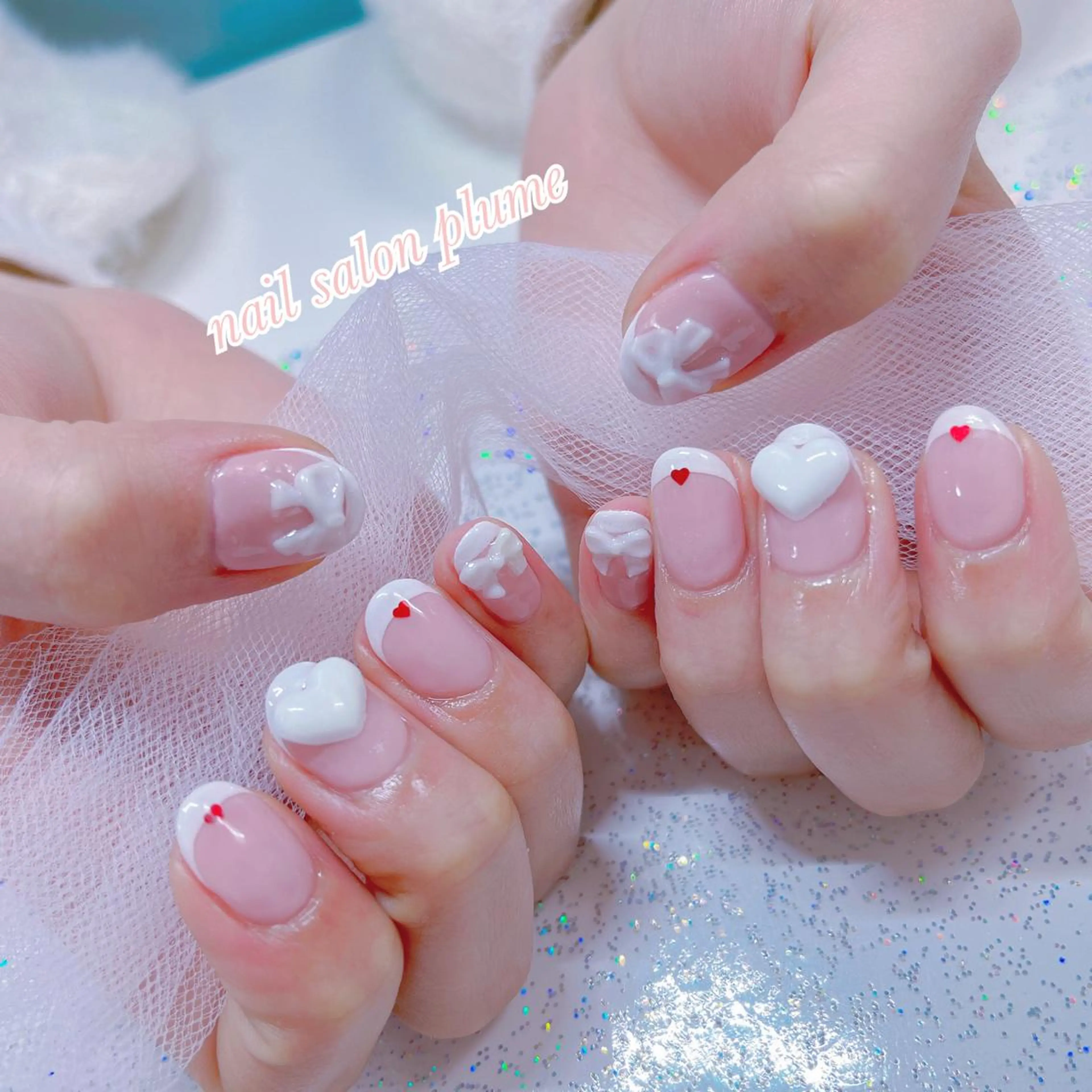 ネイル ハンドネイル plume nail ☆韓国ネイルのネイルデザイン