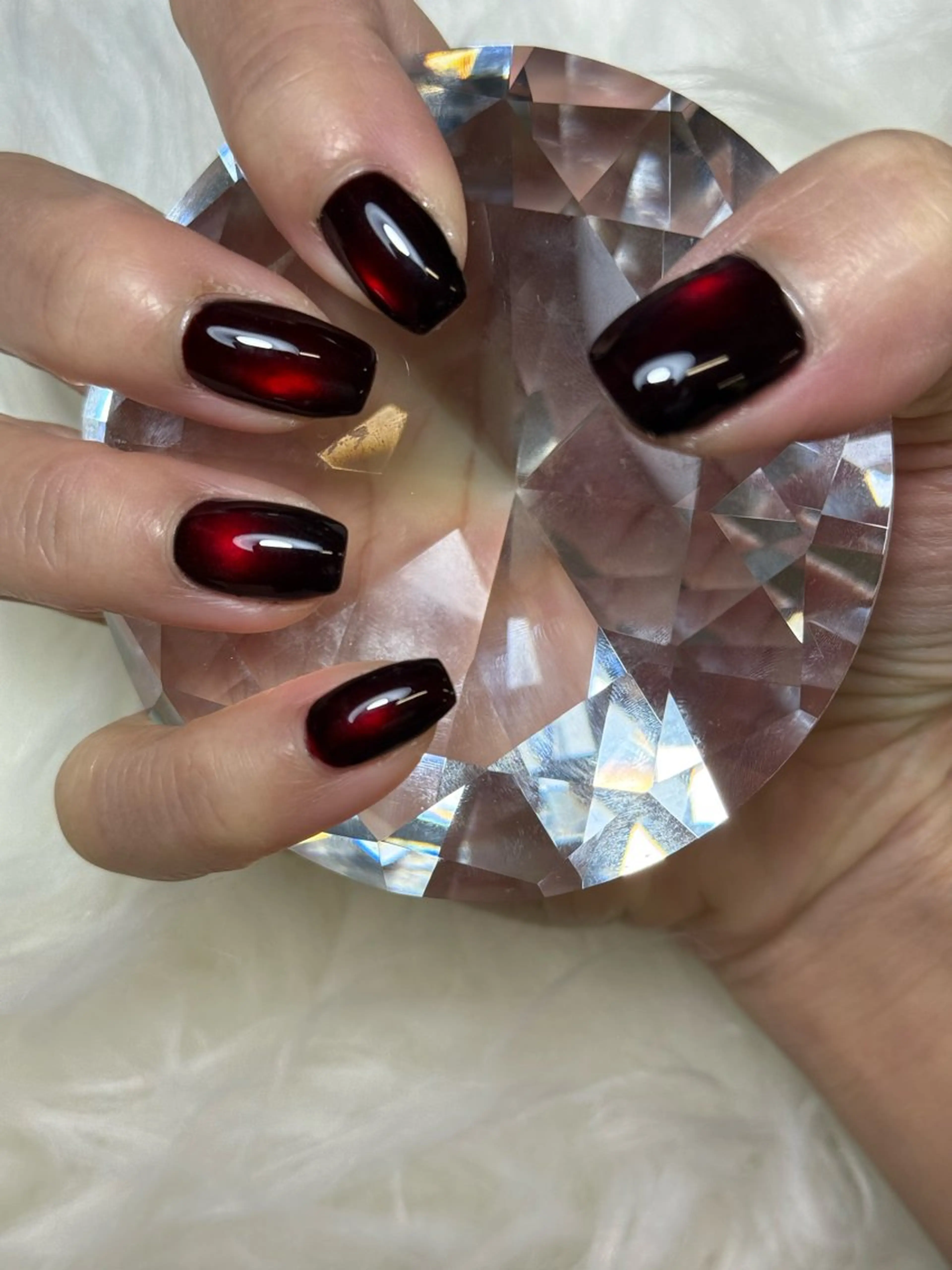 ネイル オーロラネイル チークネイル フットネイル フレンチネイル 韓国ネイル ハンドネイル Lumi Nailのネイルデザイン