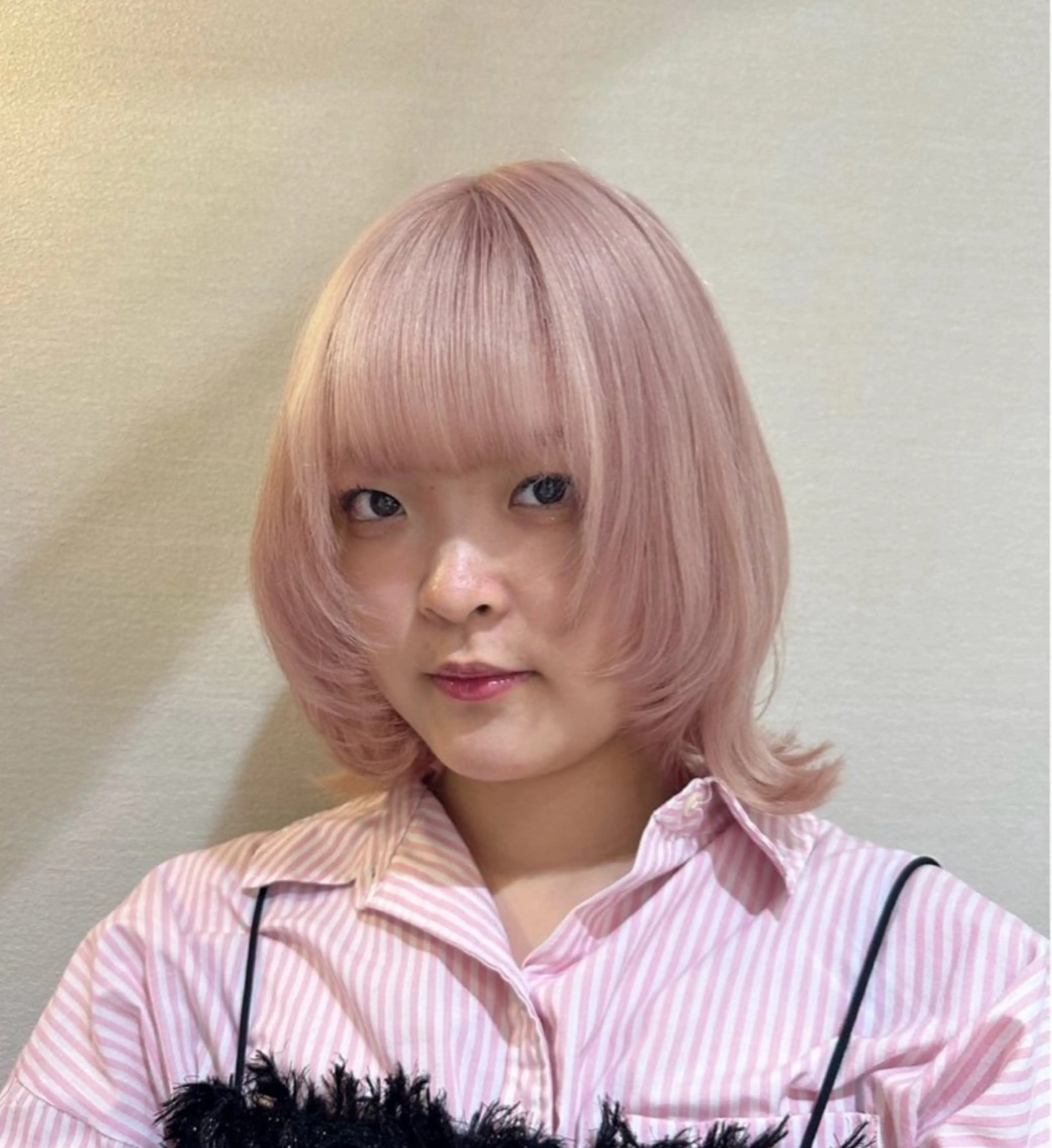 セミロング カラー ヘアカラー トリートメント メンズ✂️カット✂️ 🌀パーマ🌀【華】のヘアスタイル