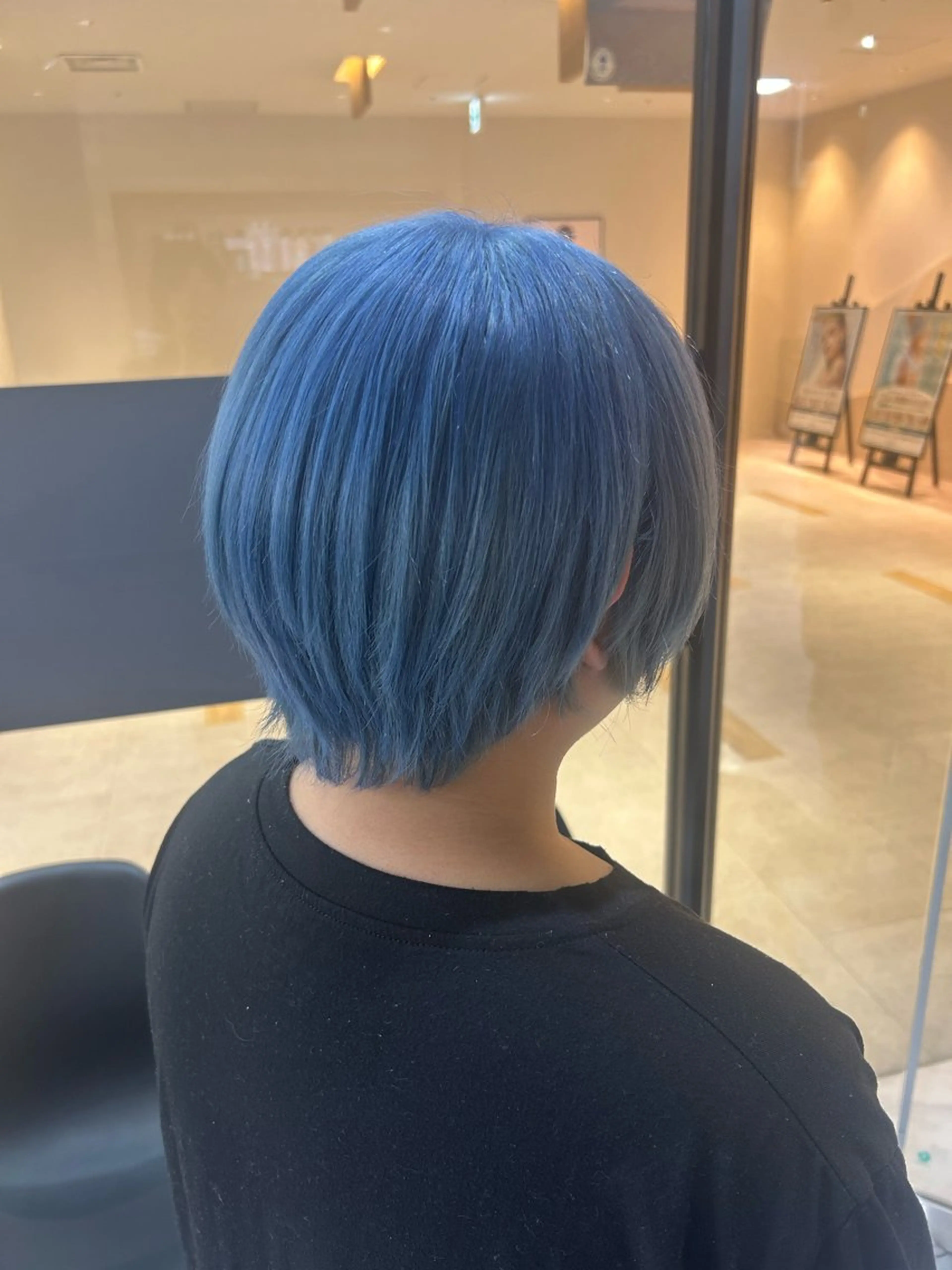ショート カラー カット ヘアカラー トリートメント RIKA💙パーマ 艶カラー💙のヘアスタイル