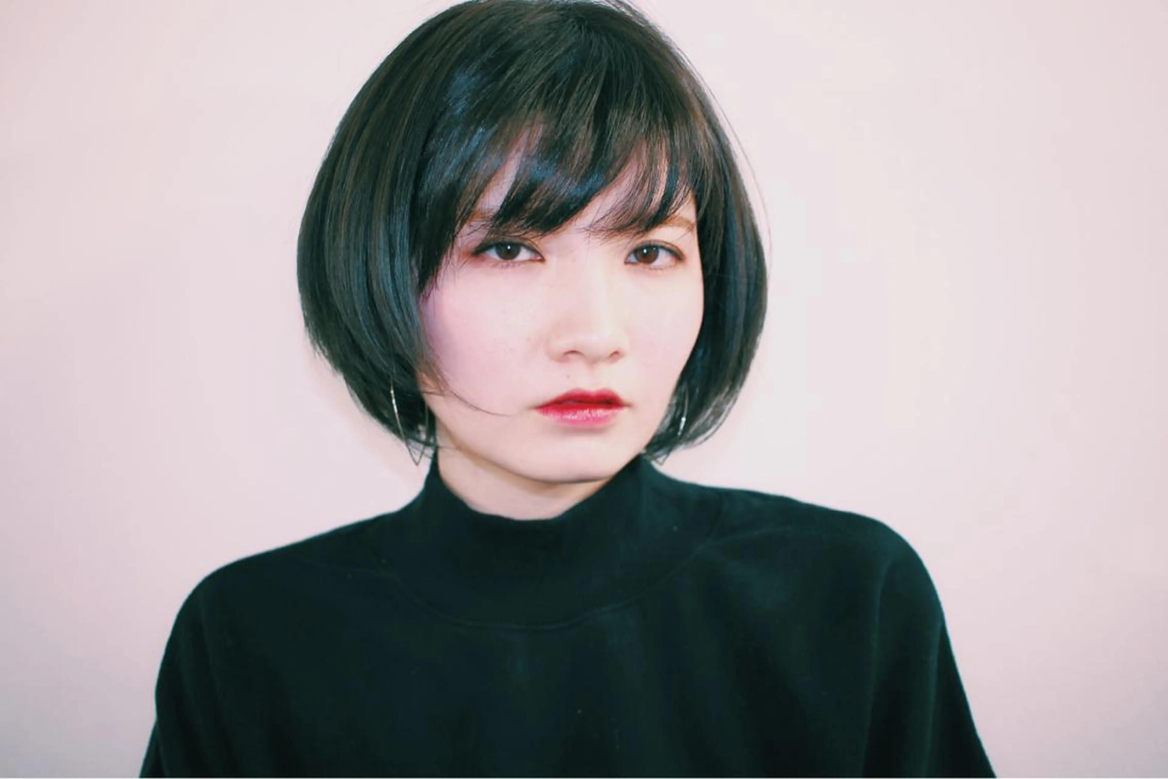 ショート カラー ブルーカラー ブルーグレー 顔周りカット ショートヘア 小顔カット BOB🌟ハイトーン /ブリーチ/TAKUのヘアスタイル