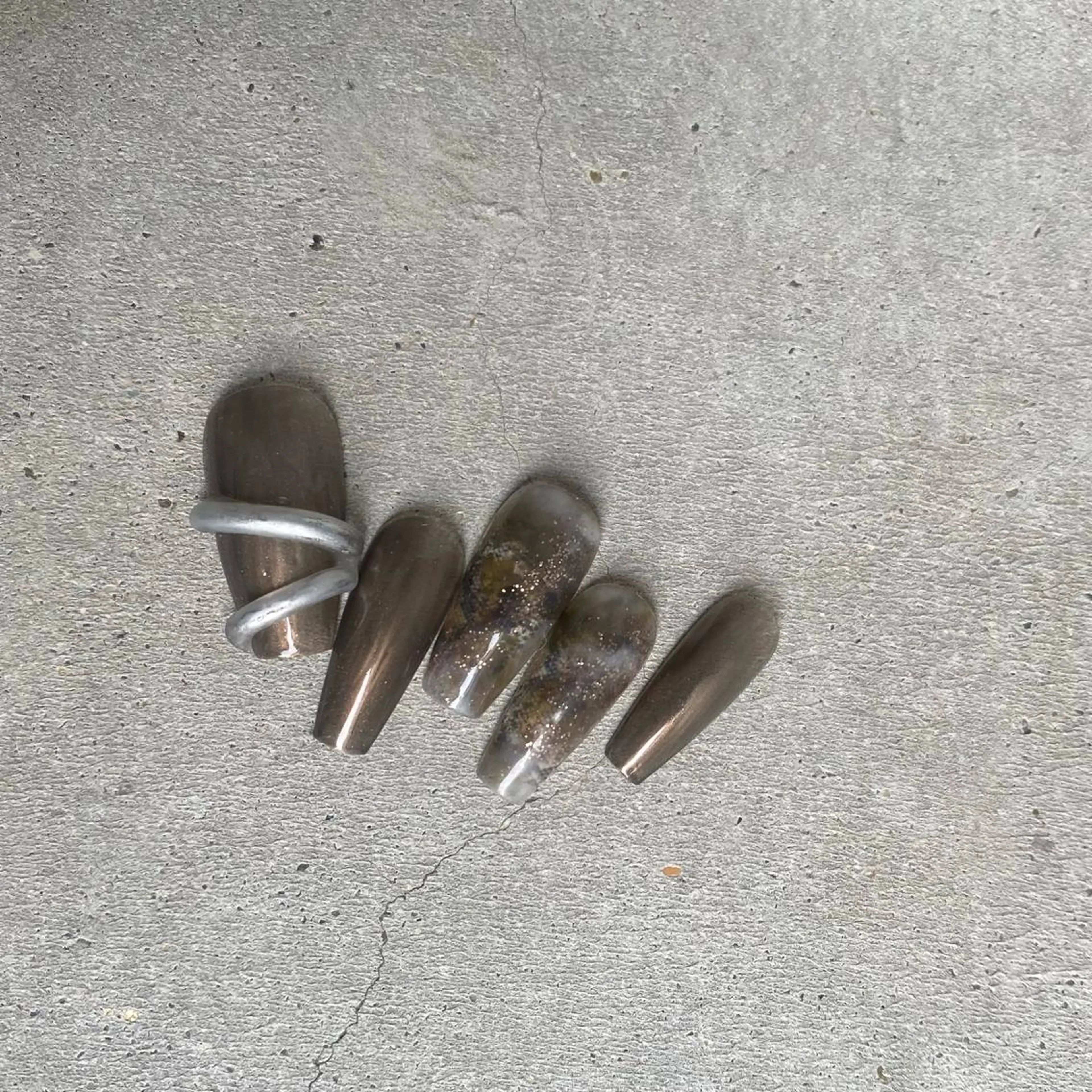 ネイル Ray. ／綺麗目ニュアンスのネイルデザイン