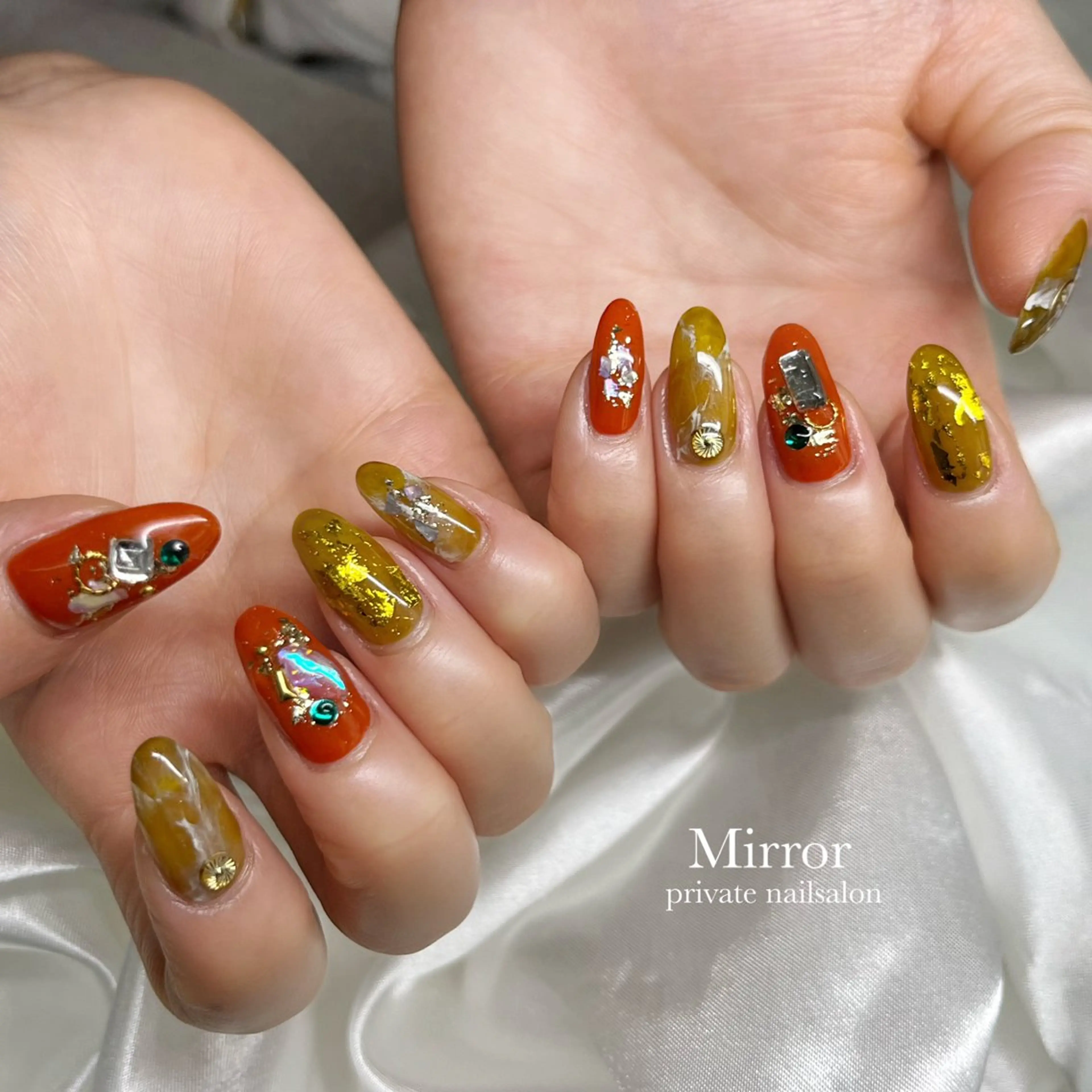 ネイル ハンドネイル nailsalon Mirrorのネイルデザイン