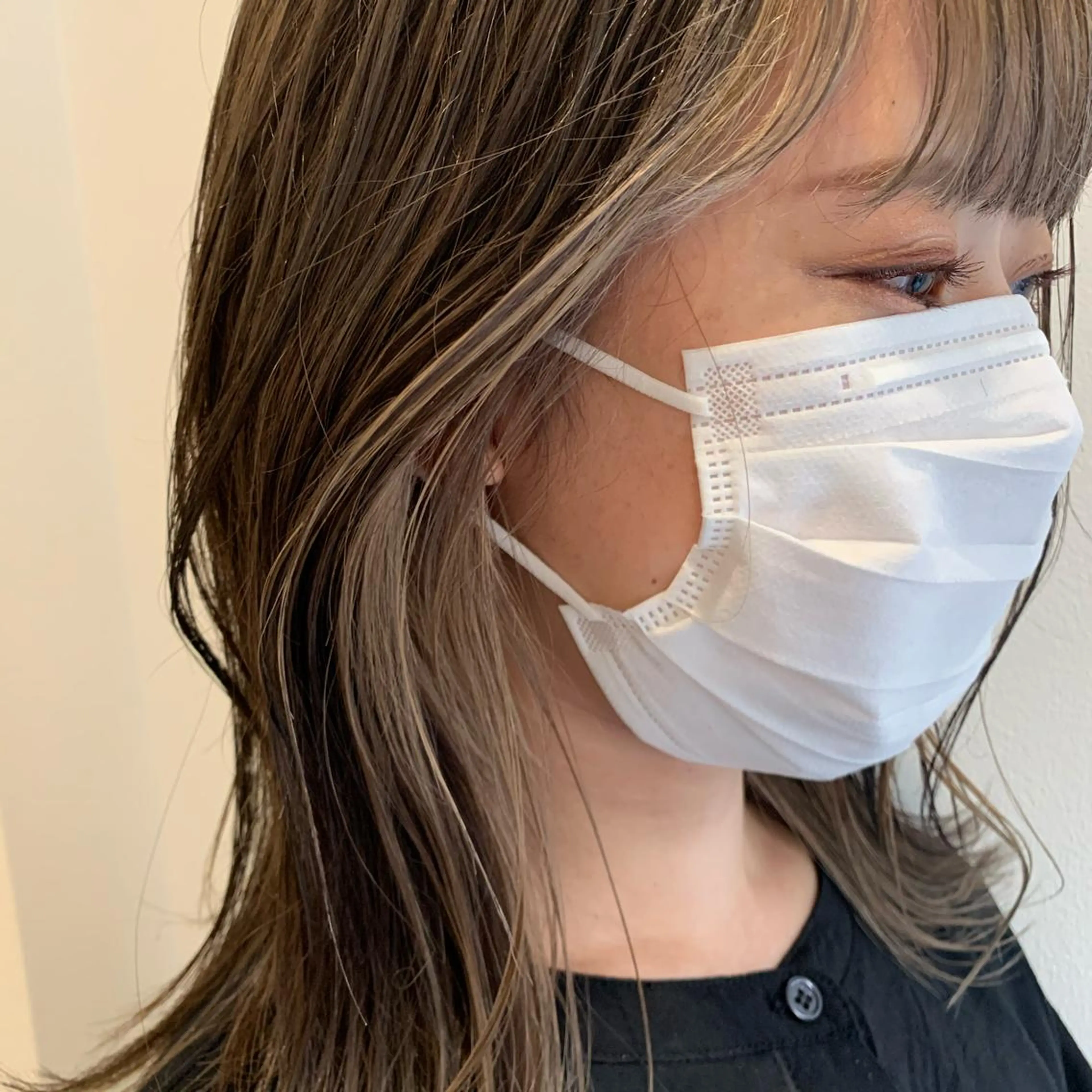 カラー ヘアカラー MARU レイヤー/パーマのヘアスタイル