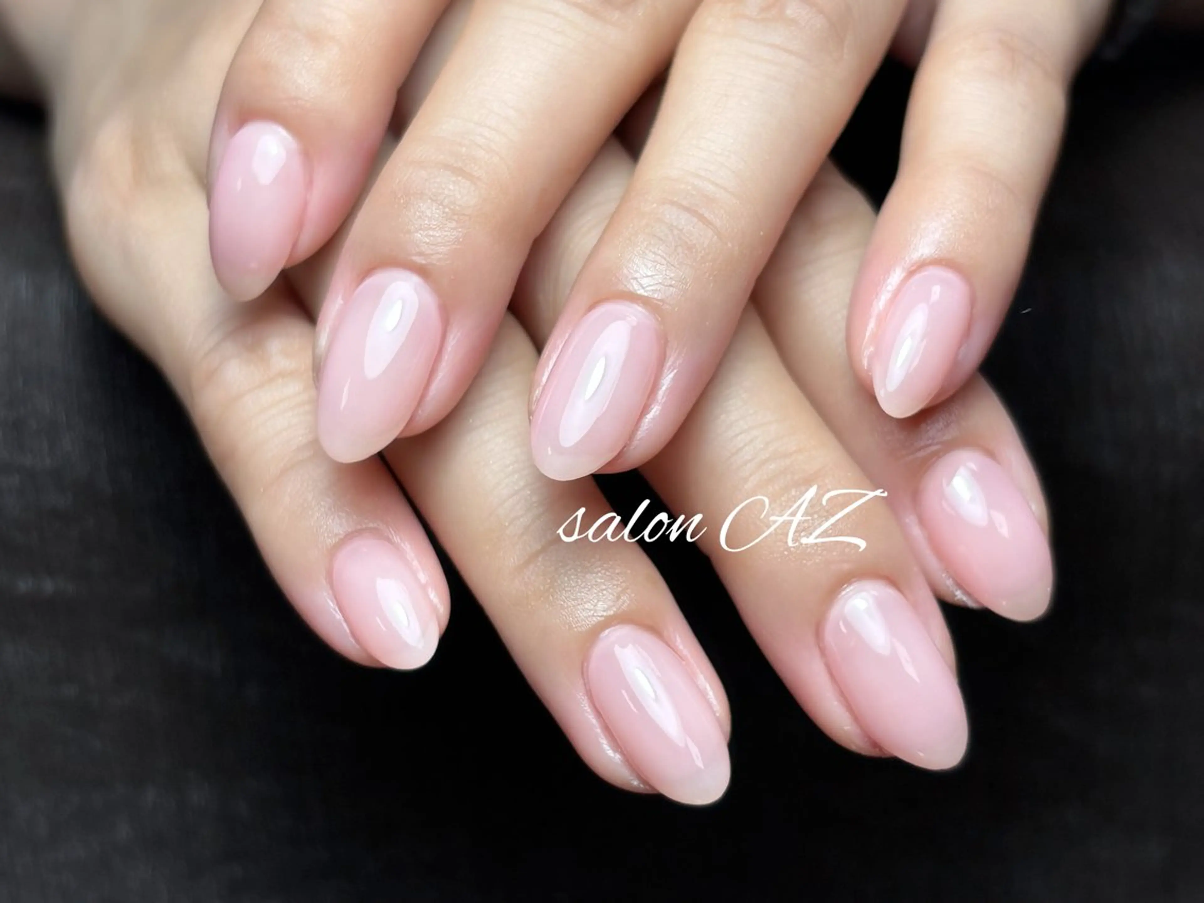ネイル アートネイル 長さ出し フットネイル フレンチネイル ジェルネイル ハンドネイル salonAZ トップネイリストのネイルデザイン