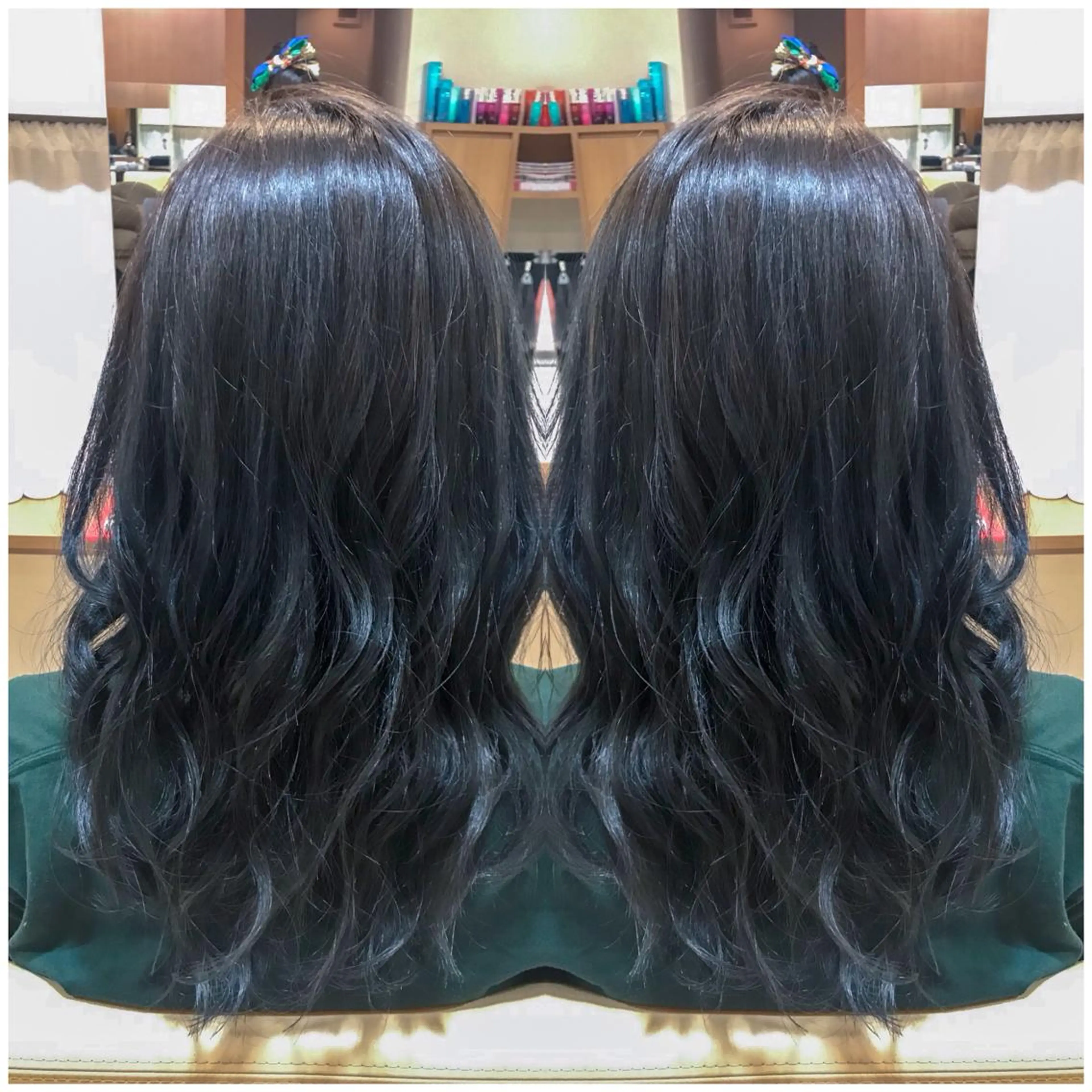 ロング カット ヘアカラー cyan所属・児島 杏奈のヘアスタイル