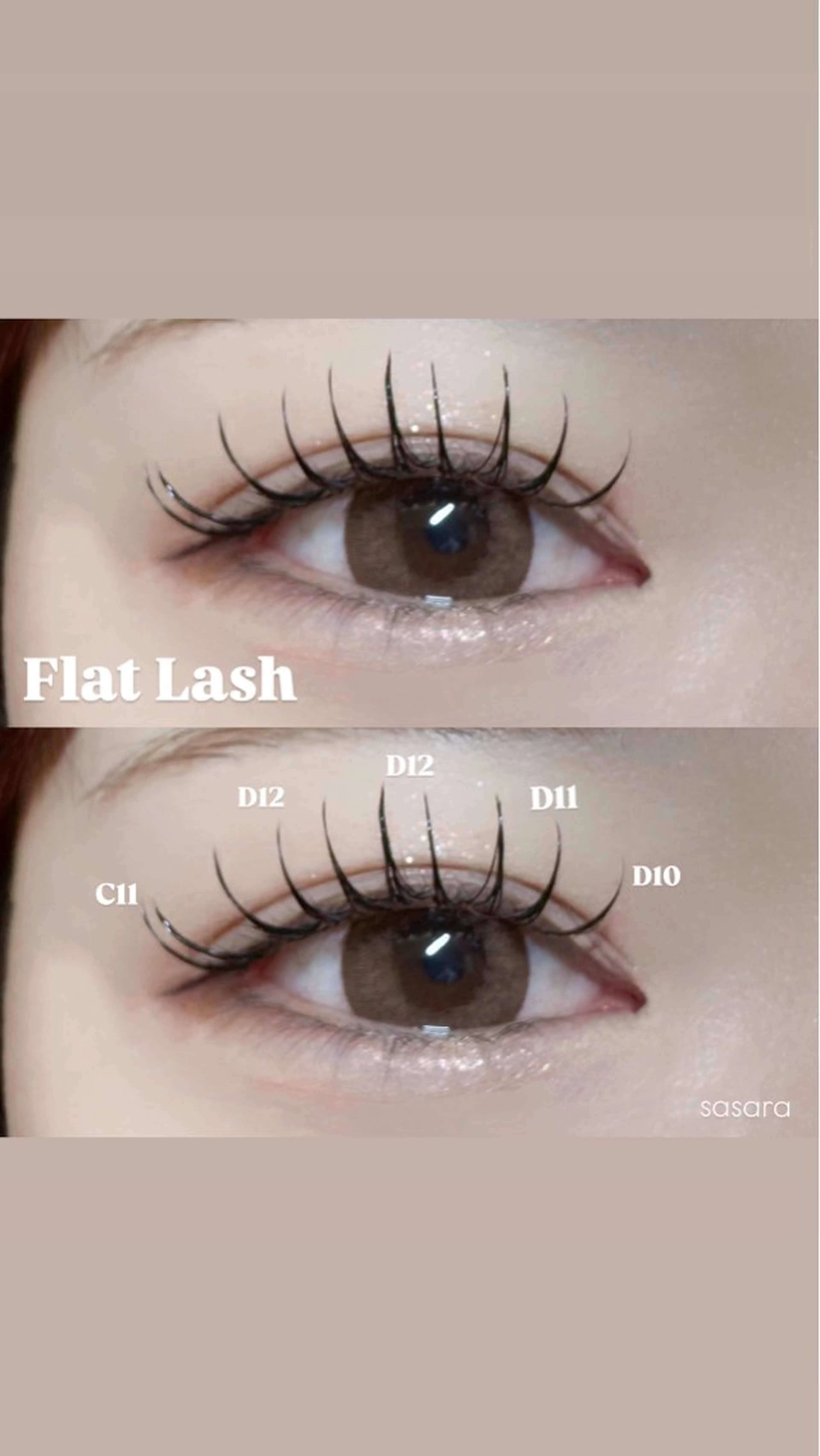 マツエク・マツパ マツエク 🍒束間まつ毛ෆ sasara🍒のマツエク・マツパデザイン