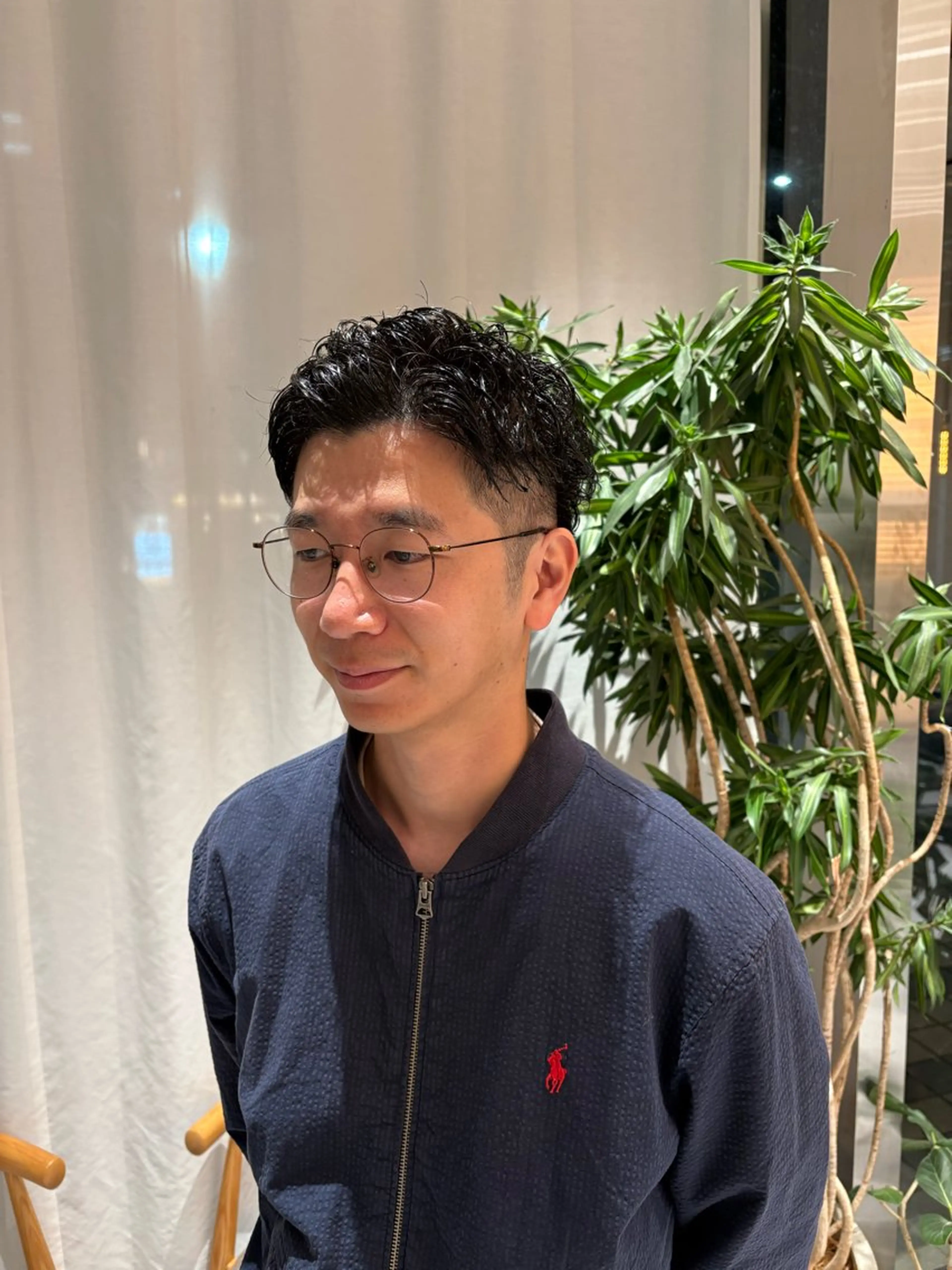 メンズ レイヤーカット/ 透明感カラー🪼風香のヘアスタイル