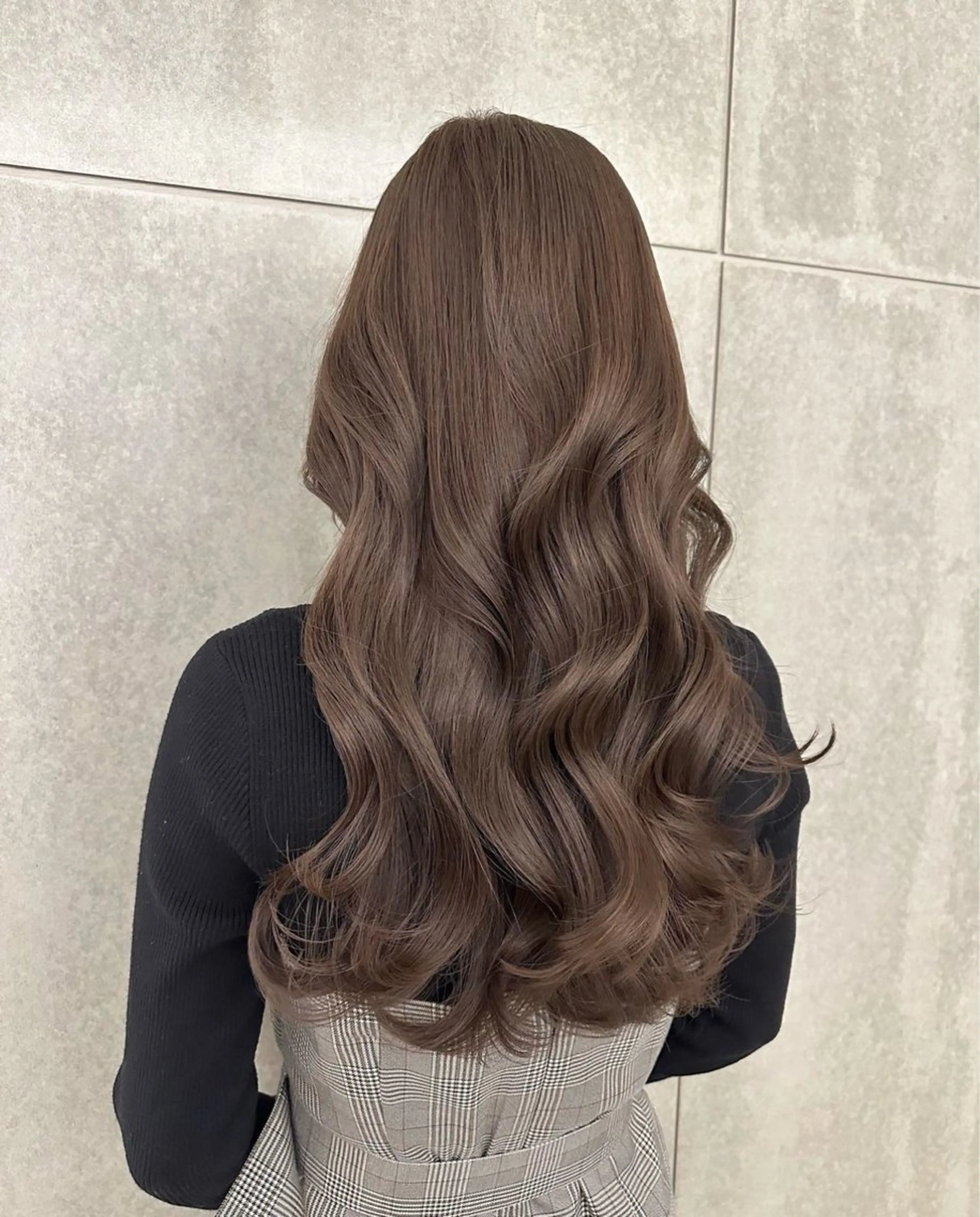 ロング ヘアカラー トリートメント DXシェアサロン渋谷所属・縮毛矯正🌝髪質改善 🌝しじたかゆきのヘアスタイル