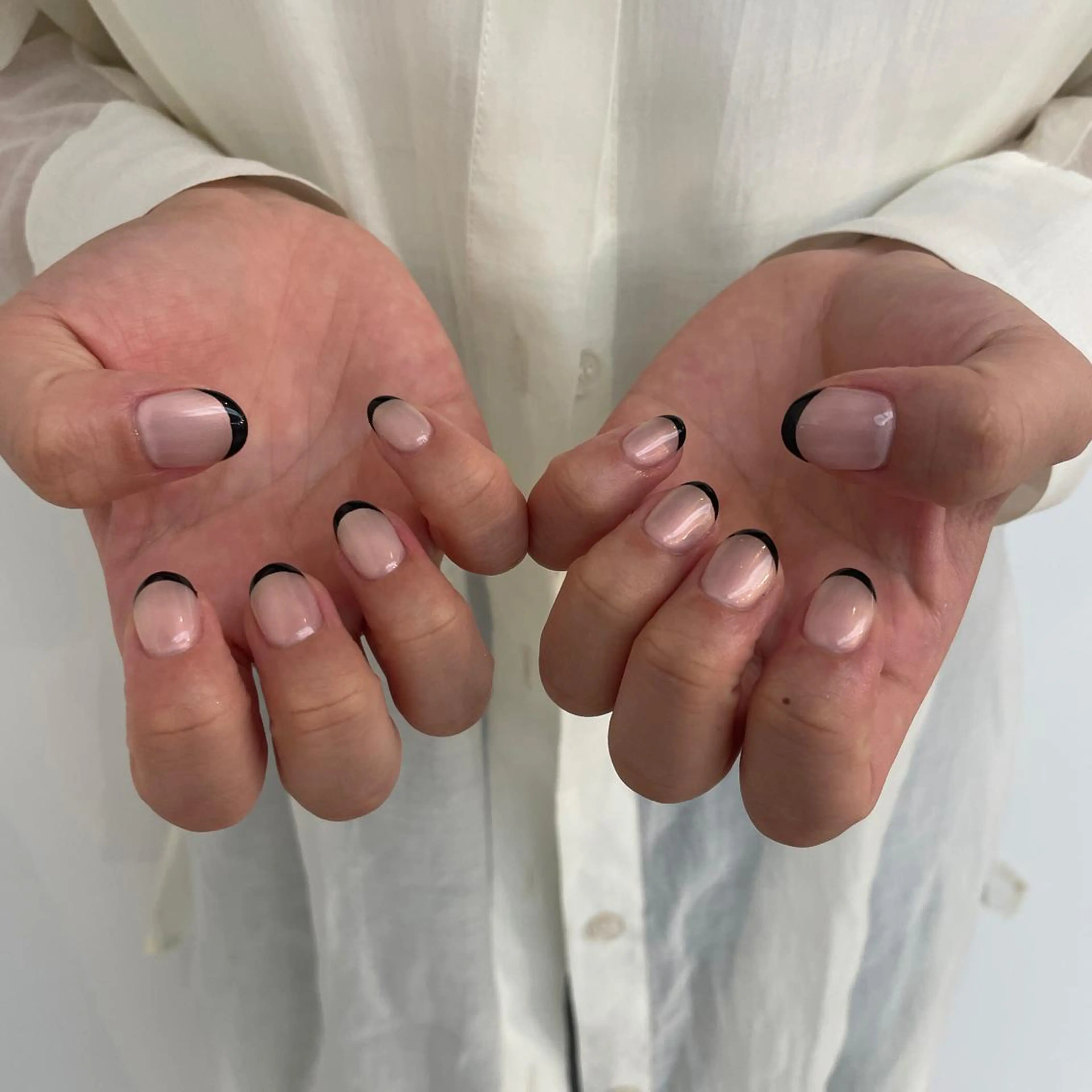 ネイル フレンチネイル mignon by CHERIM A.tのマツエク・マツパデザイン