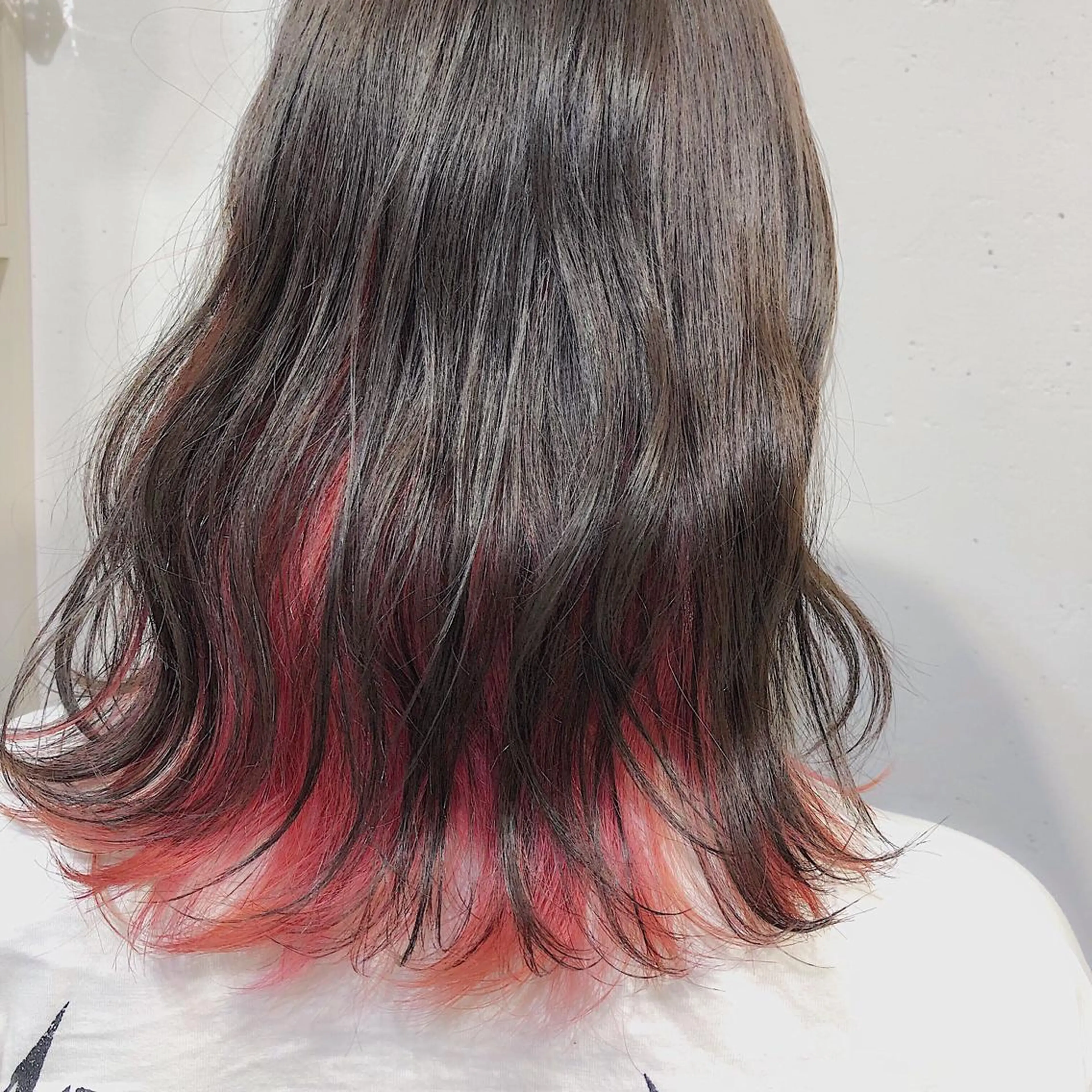 ミディアム カラー ピンクカラー matsuzawa marinaのマツエク・マツパデザイン