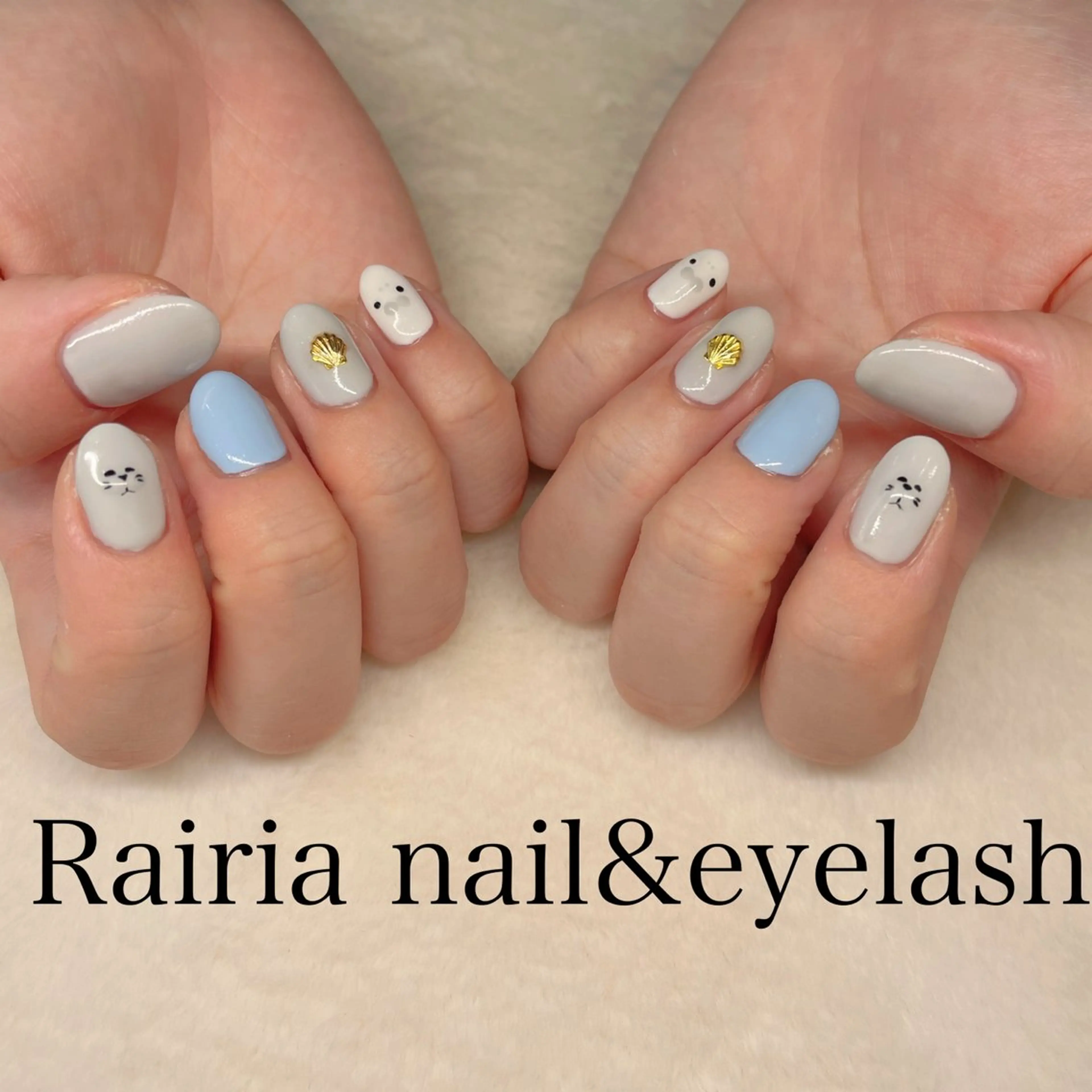 ネイル 持ち込み ハンドネイル Rairia nail&eyelash小岩店所属・Rairianail 小岩店のネイルデザイン