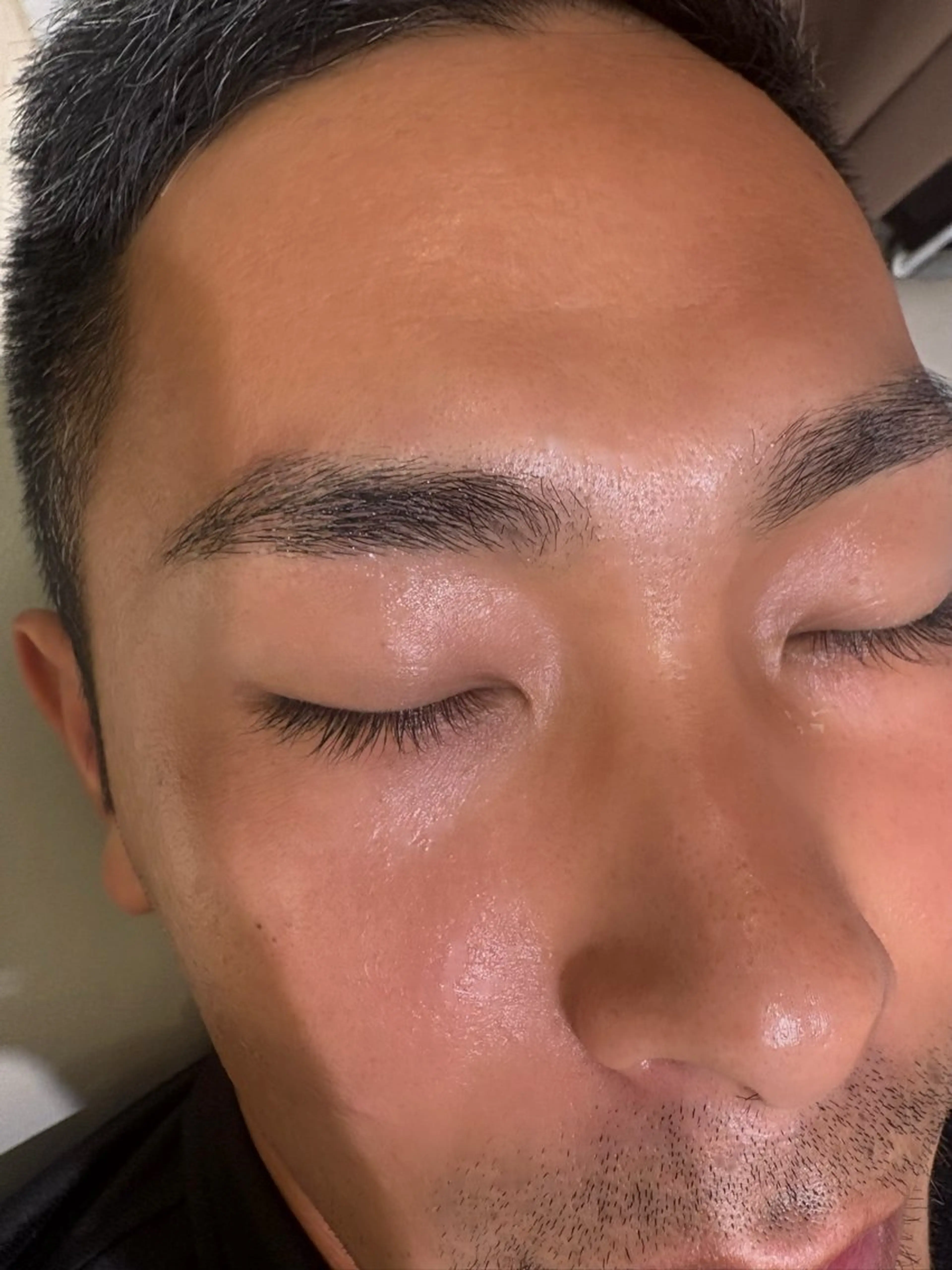 アイブロウ ワックス脱毛 Laffin. 喜永のマツエク・マツパデザイン