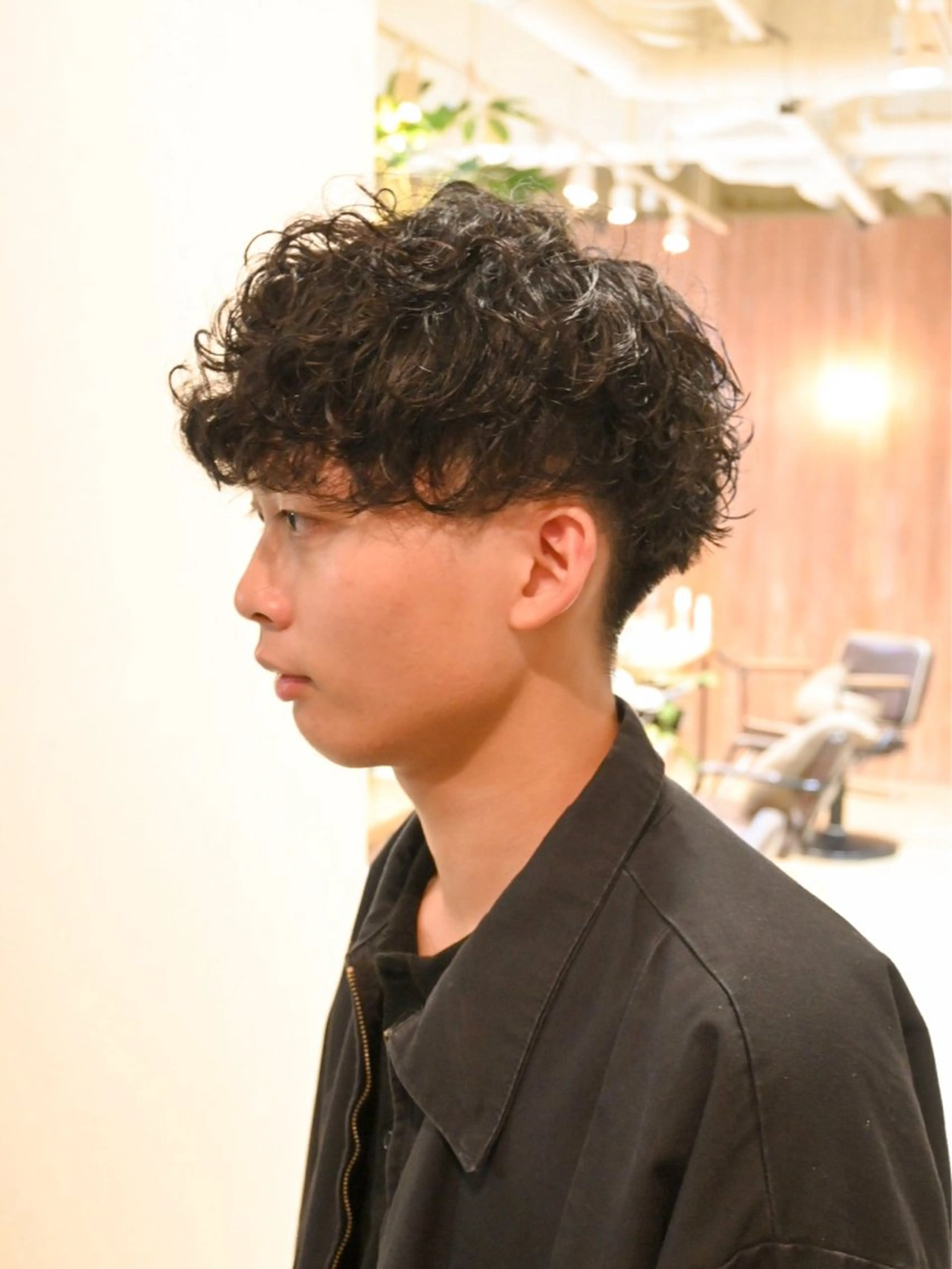 パーマ メンズ カット パーマ ロカリタ　千本丸太町店所属・竹内 祐志のヘアスタイル